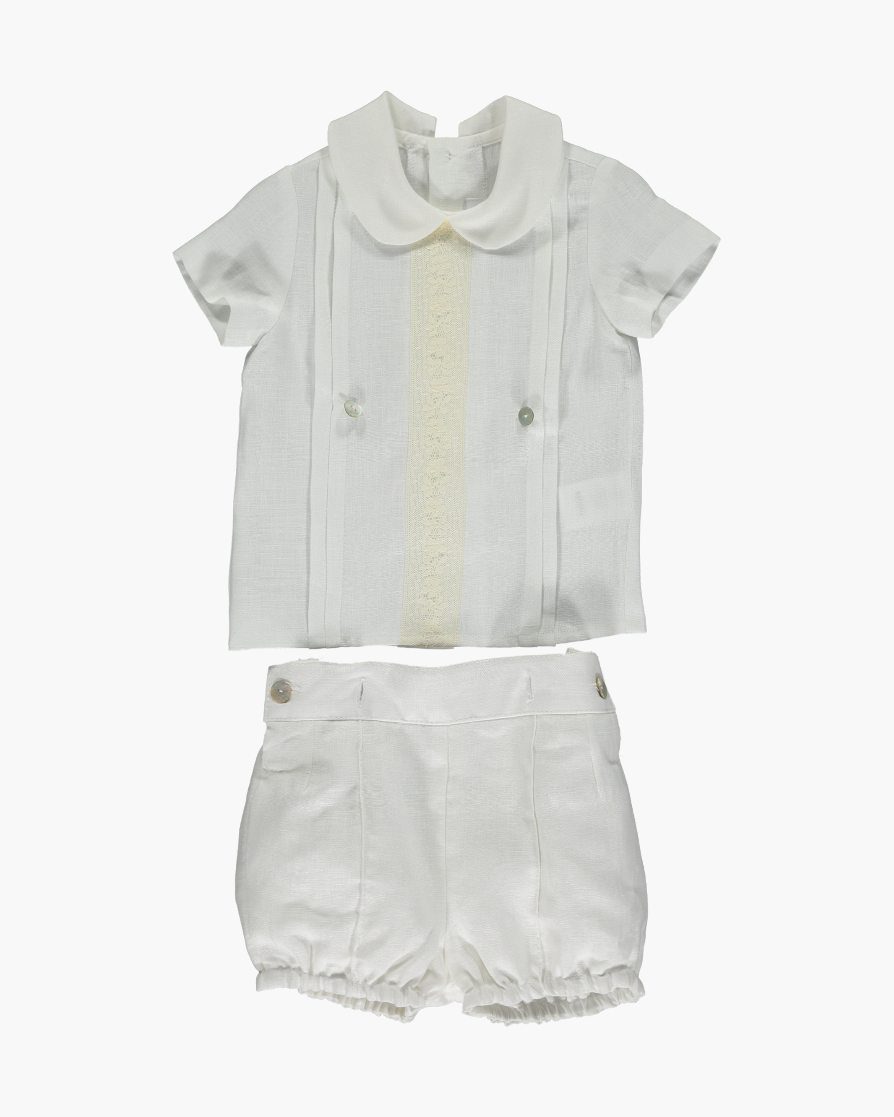Baby boy ceremony Set Off White - Nicholas