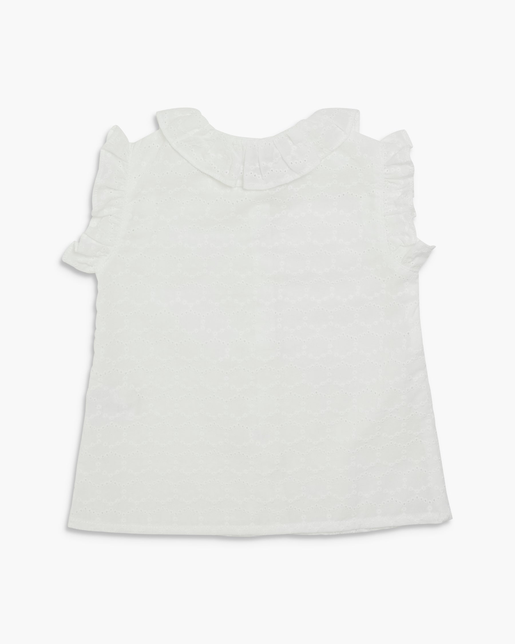 Noah Top Off White Embroidery