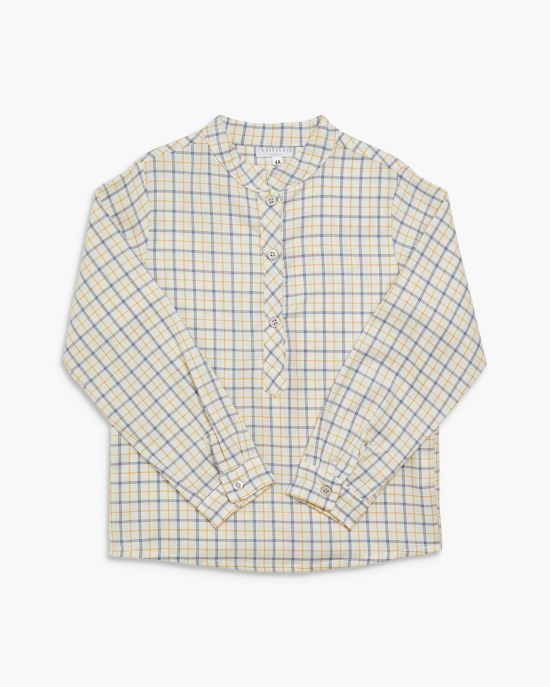 Pereprine Shirt Blue/Yellow Check