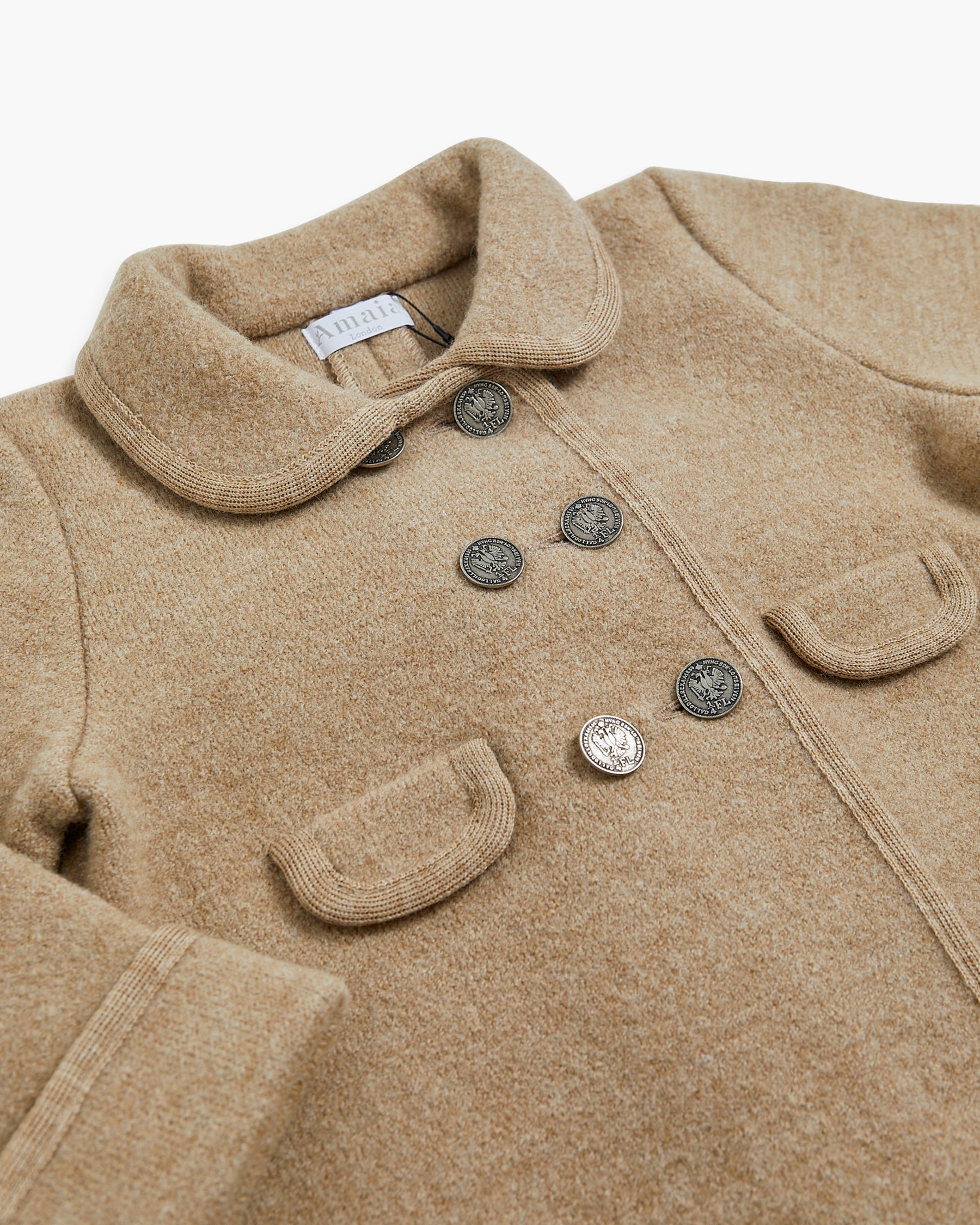 Razorbil - Girl Austrian wool Coat Beige