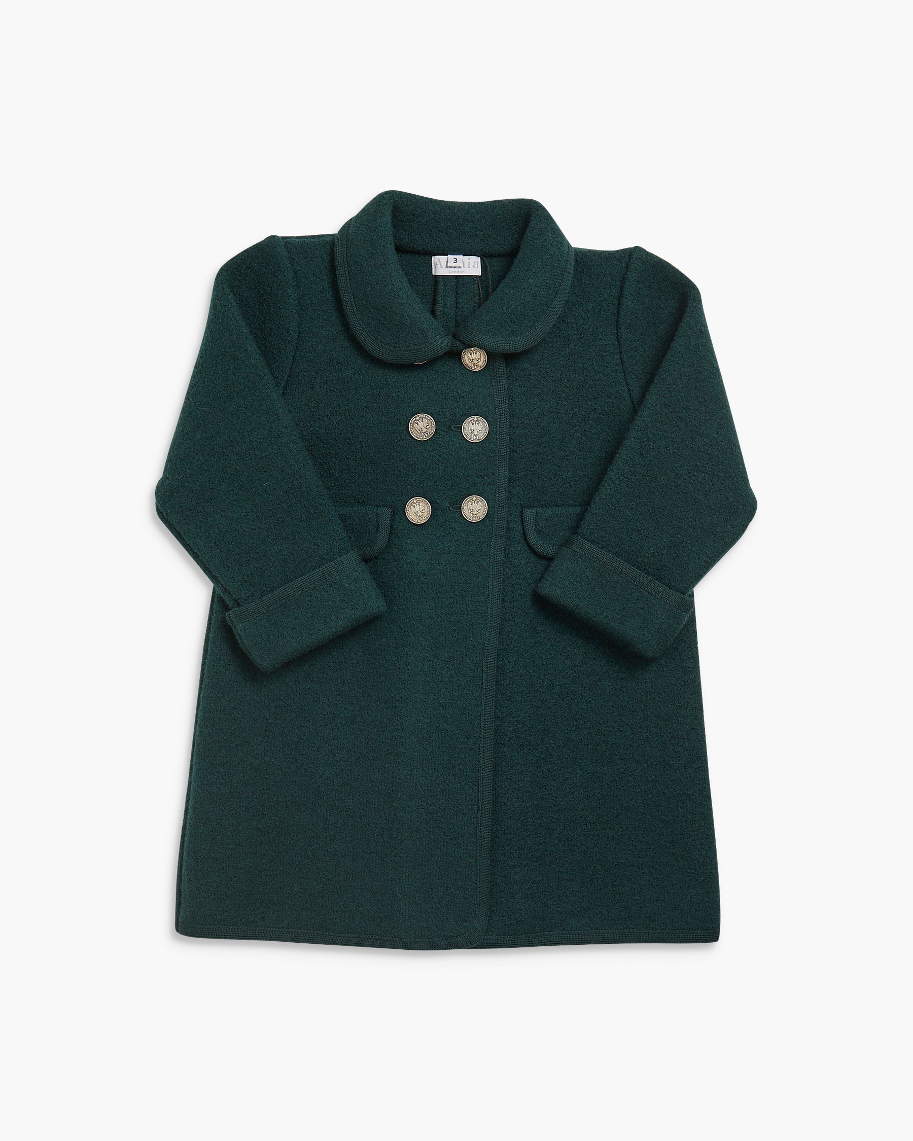 Razorbil - Girl Austrian wool Coat Green