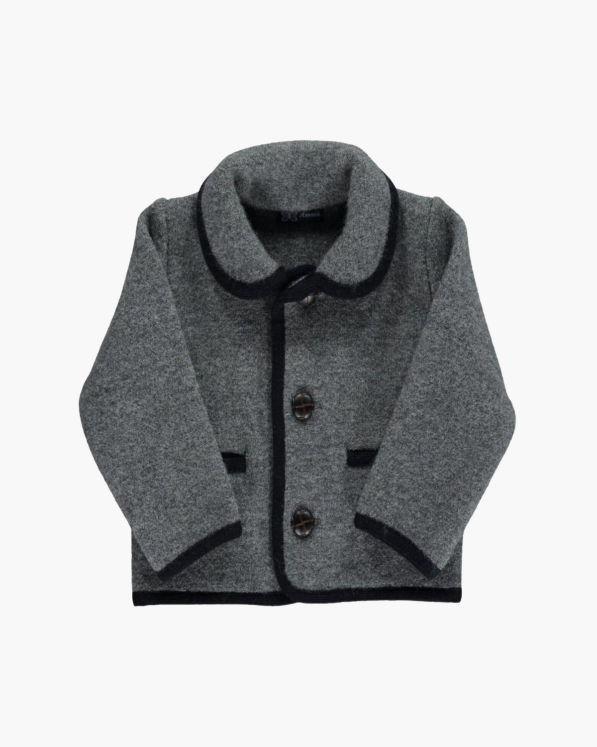 Redwink Jacket Grey - Timeless Luxury for Boys | Amaia London