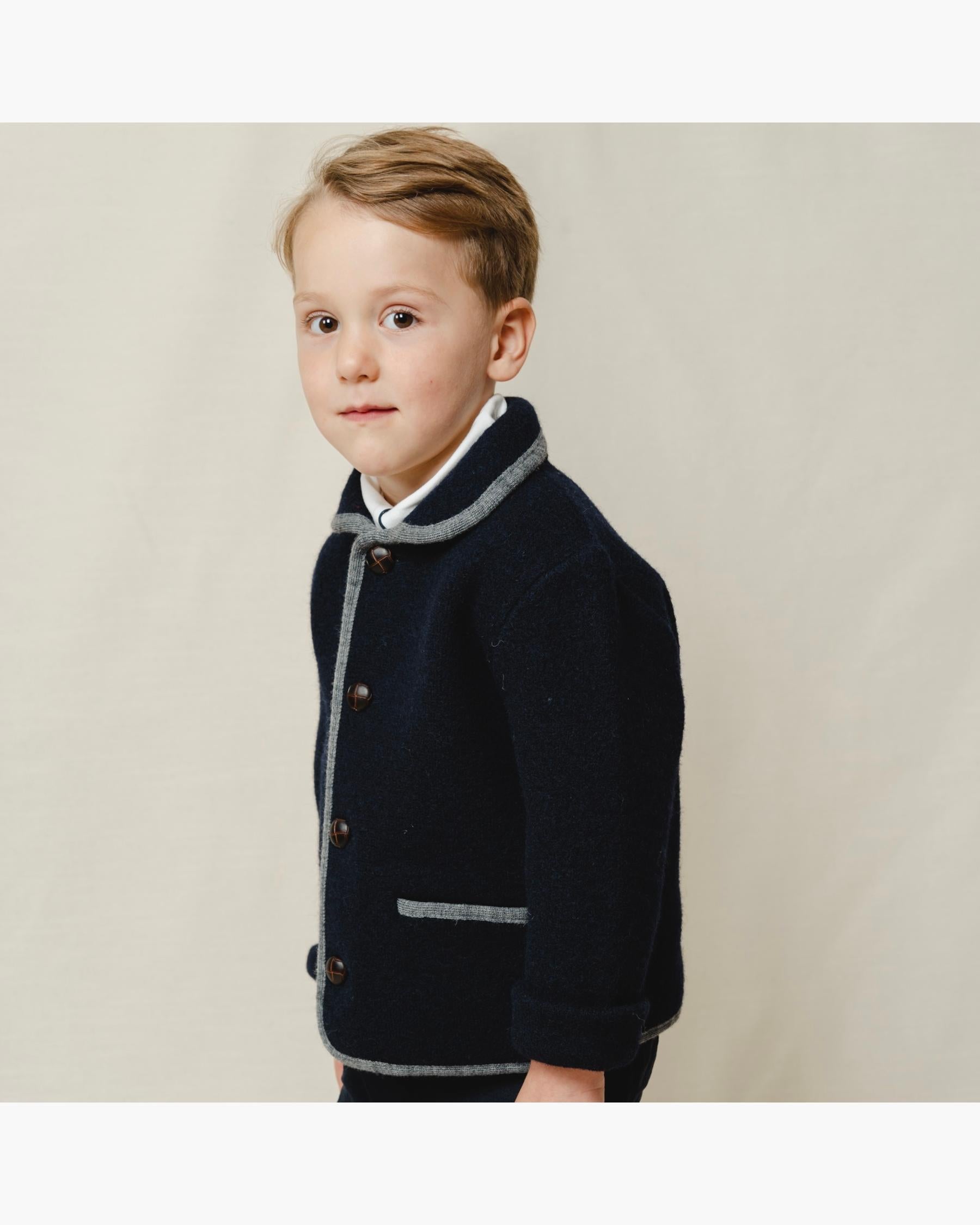 Redwink - Austrian Jacket Navy/Grey boy