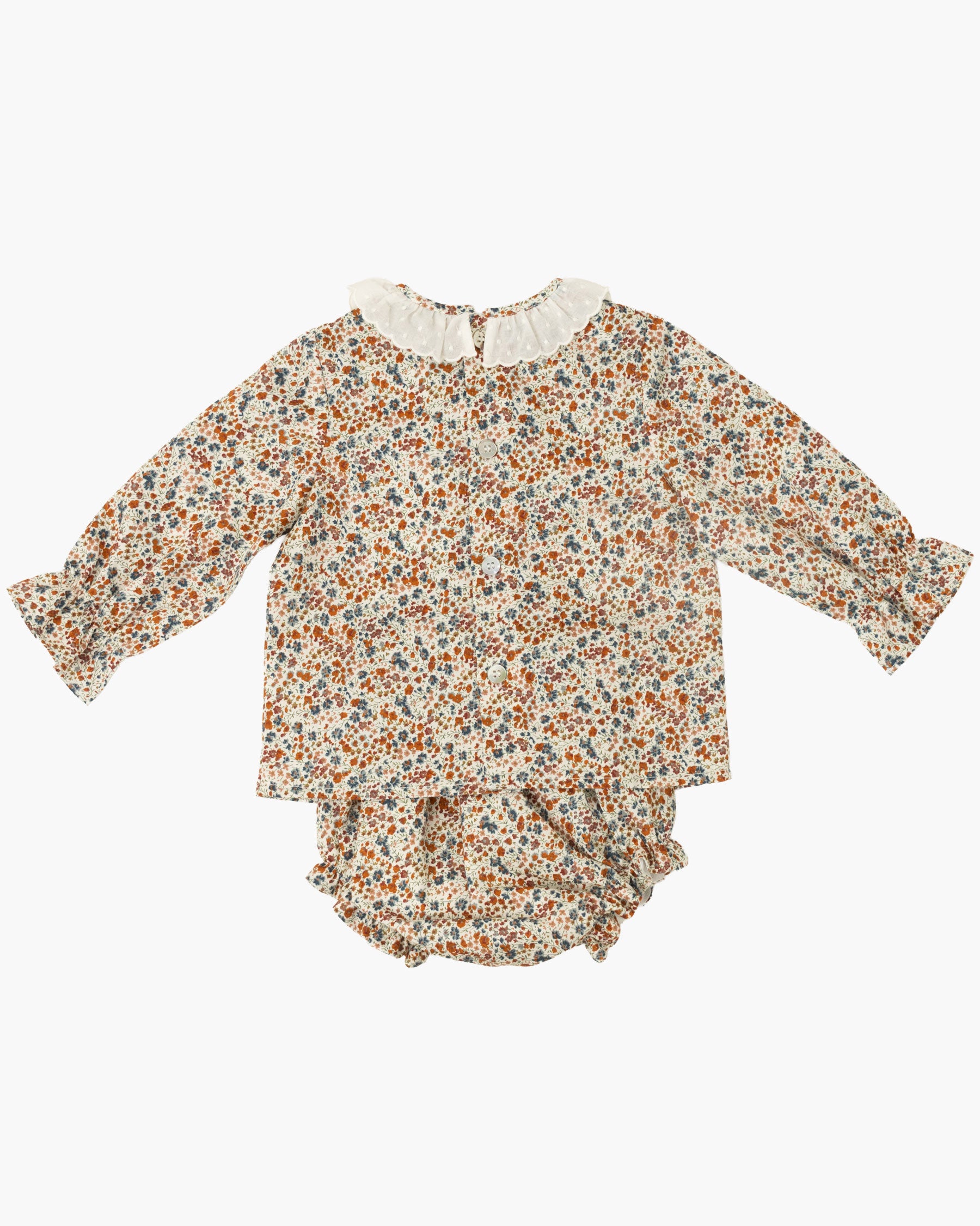 Elodie Set Brown/Blue Liberty