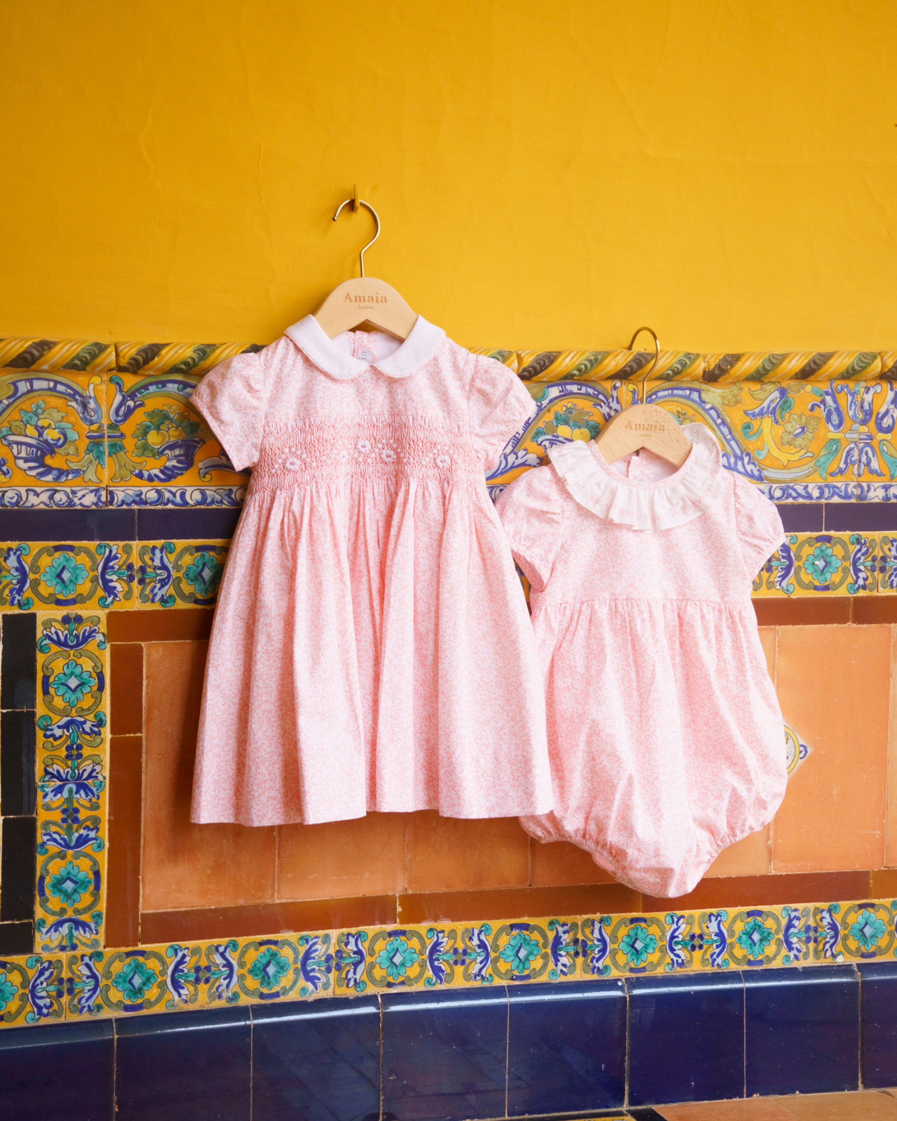 Shirley Dress Pink Minifloral