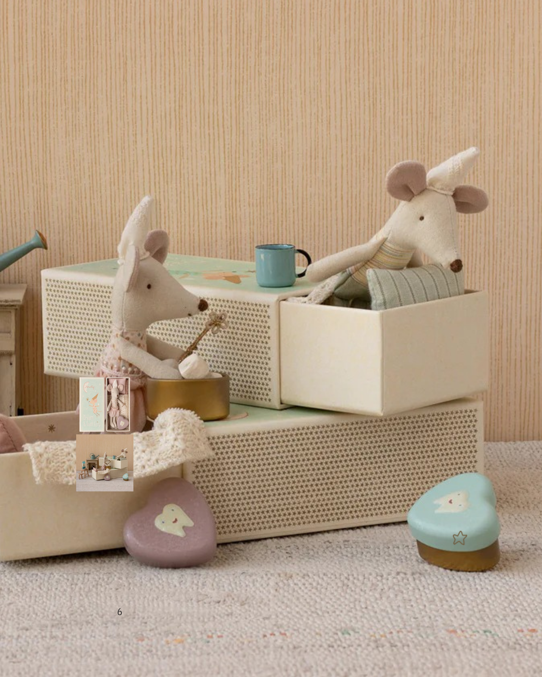 Tooth Fairy Mouse, Little Sister in Matchbox