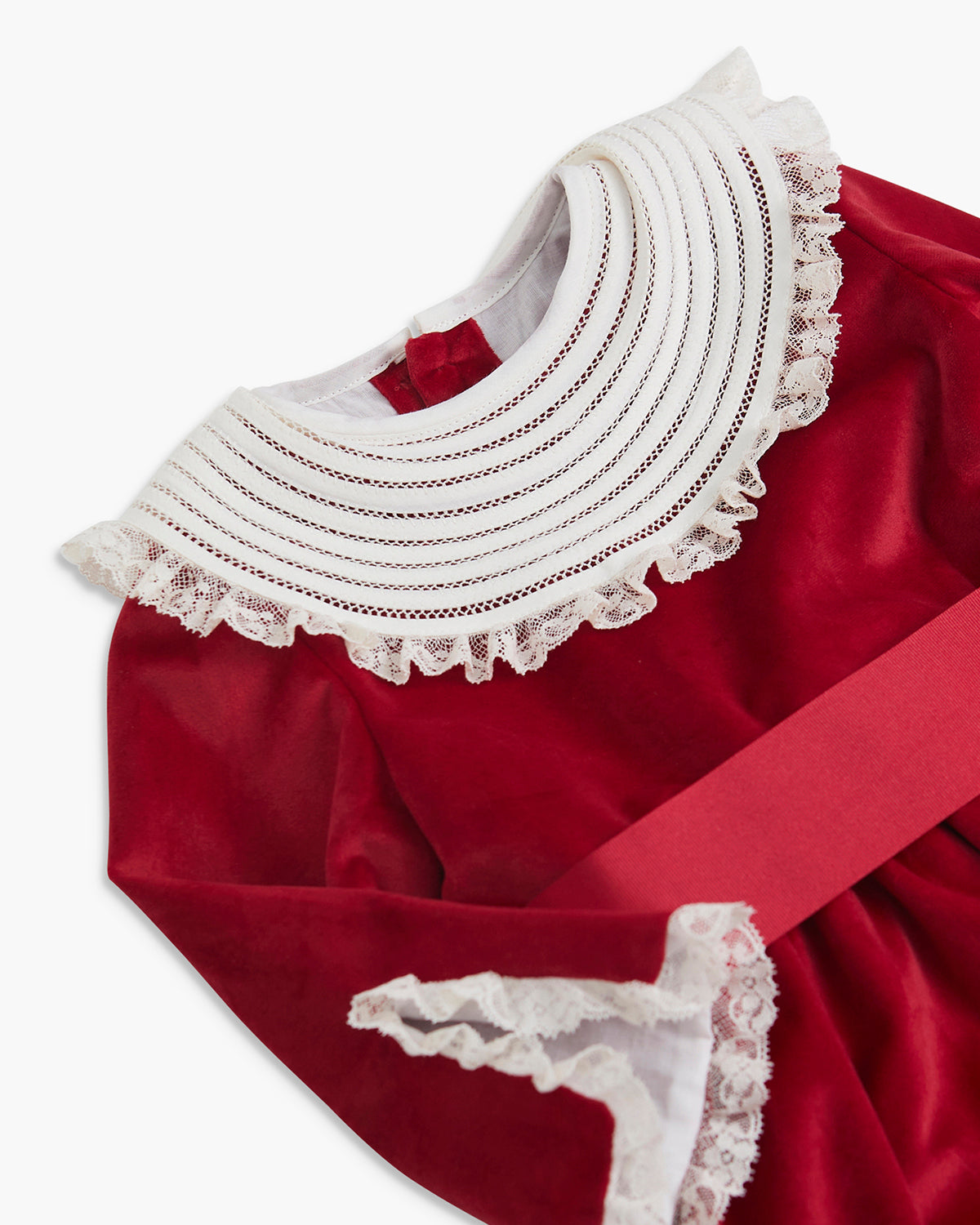 Victoria Dress Red Velvet