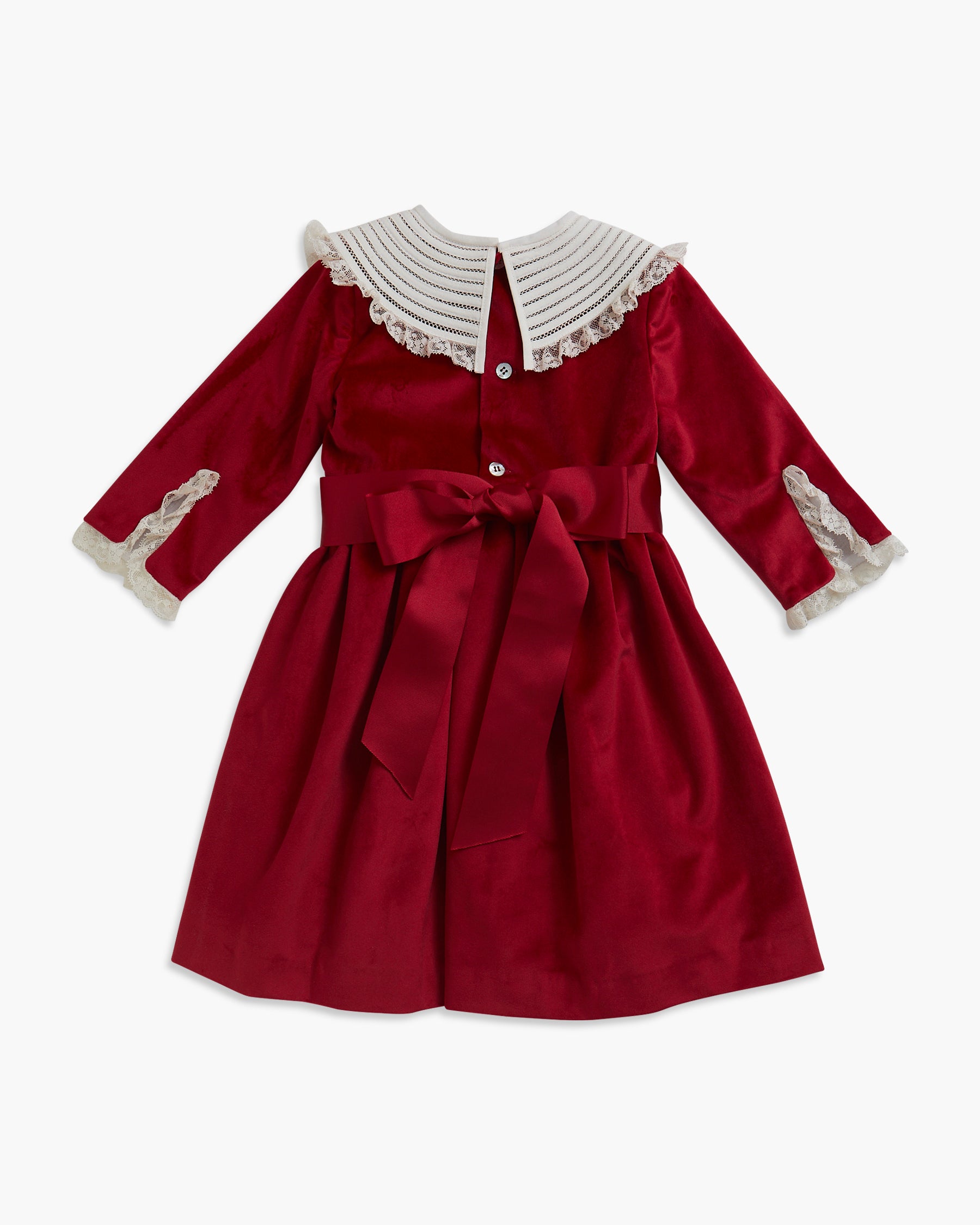 Victoria Dress Red Velvet