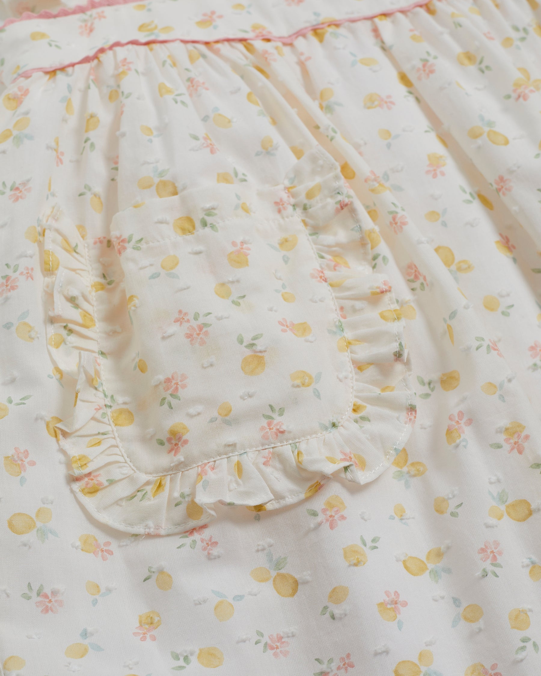 Vilma Dress Printed Plumetis