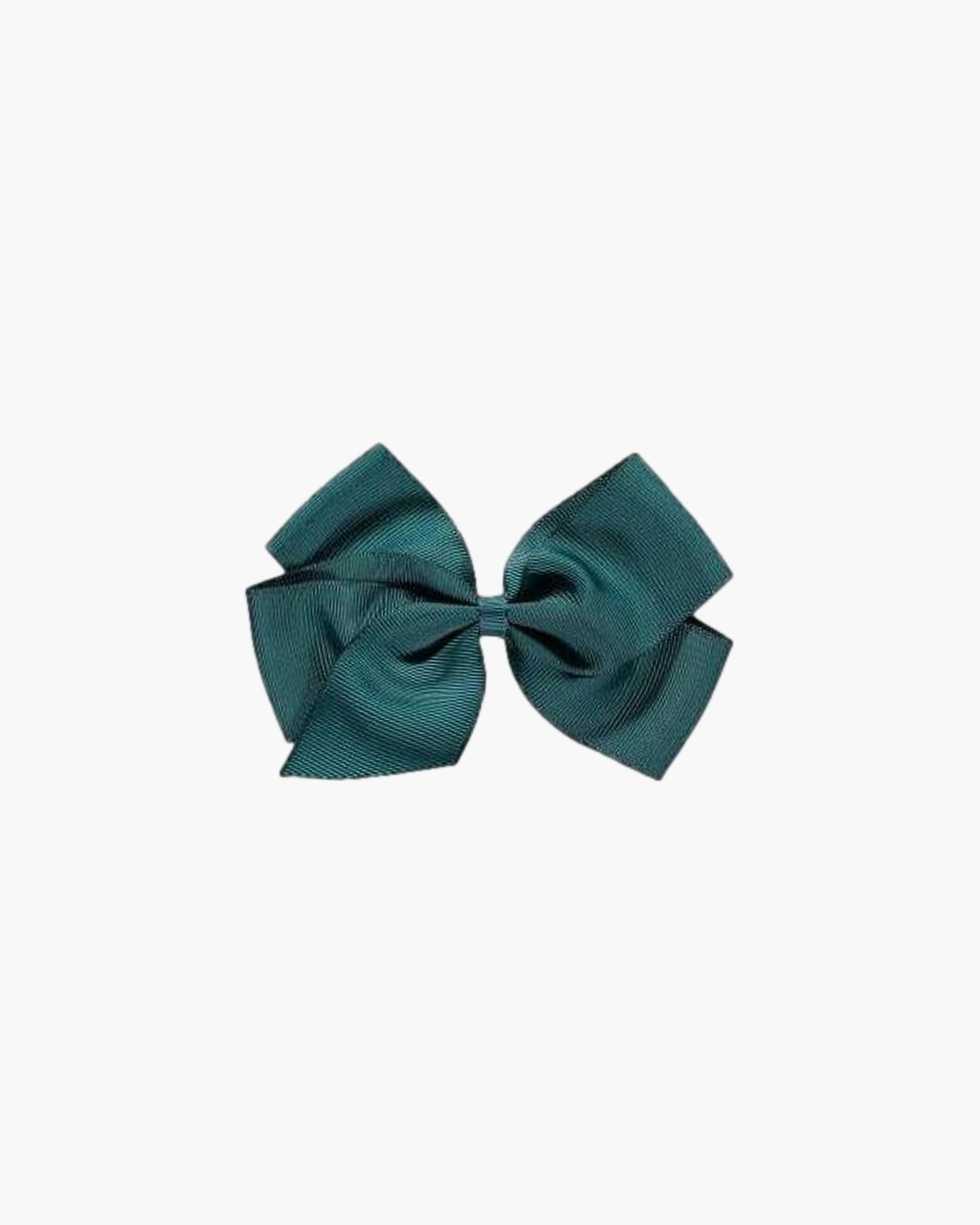 Large Hair Bow Teal