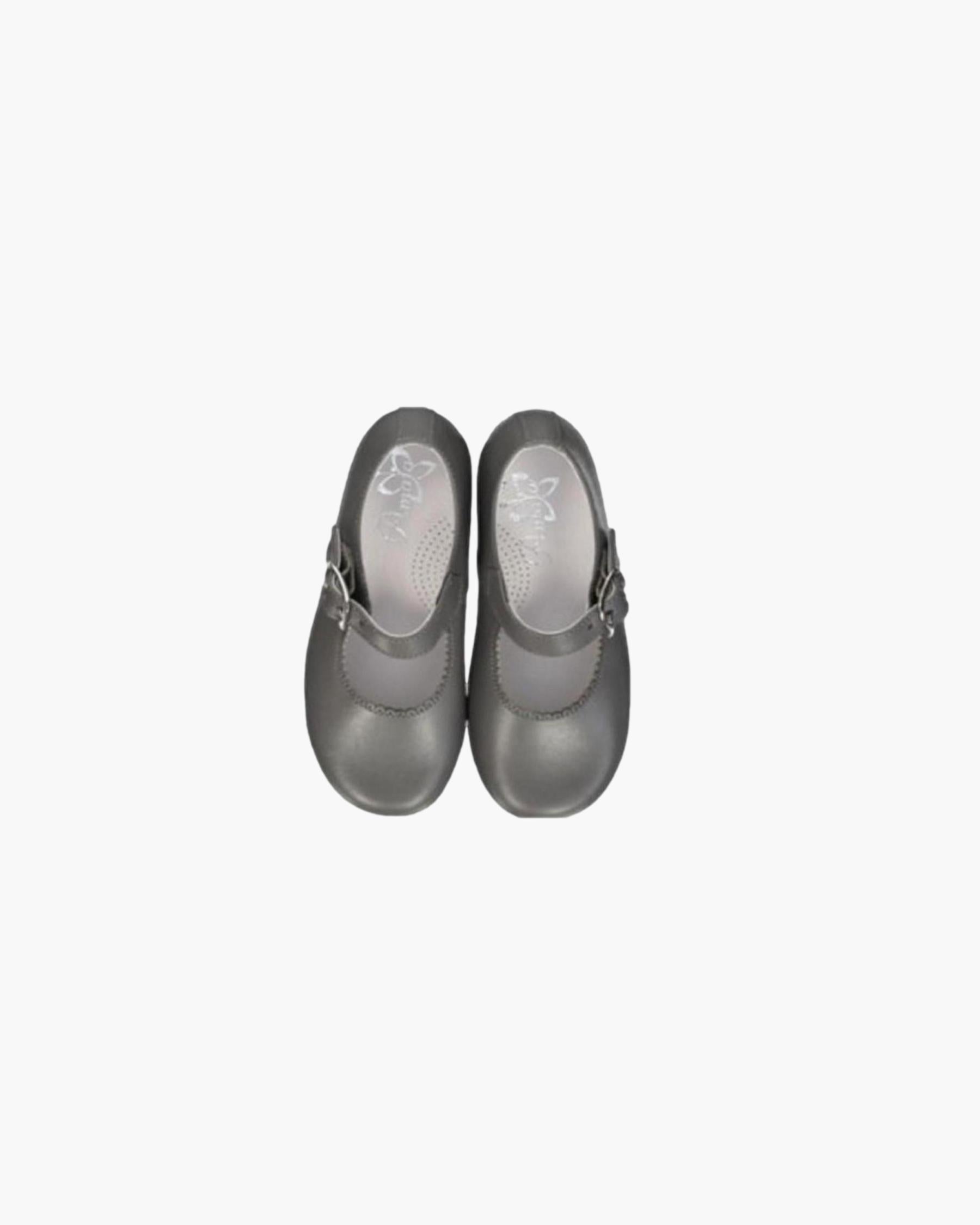 Mary Jane Girl Shoes Grey