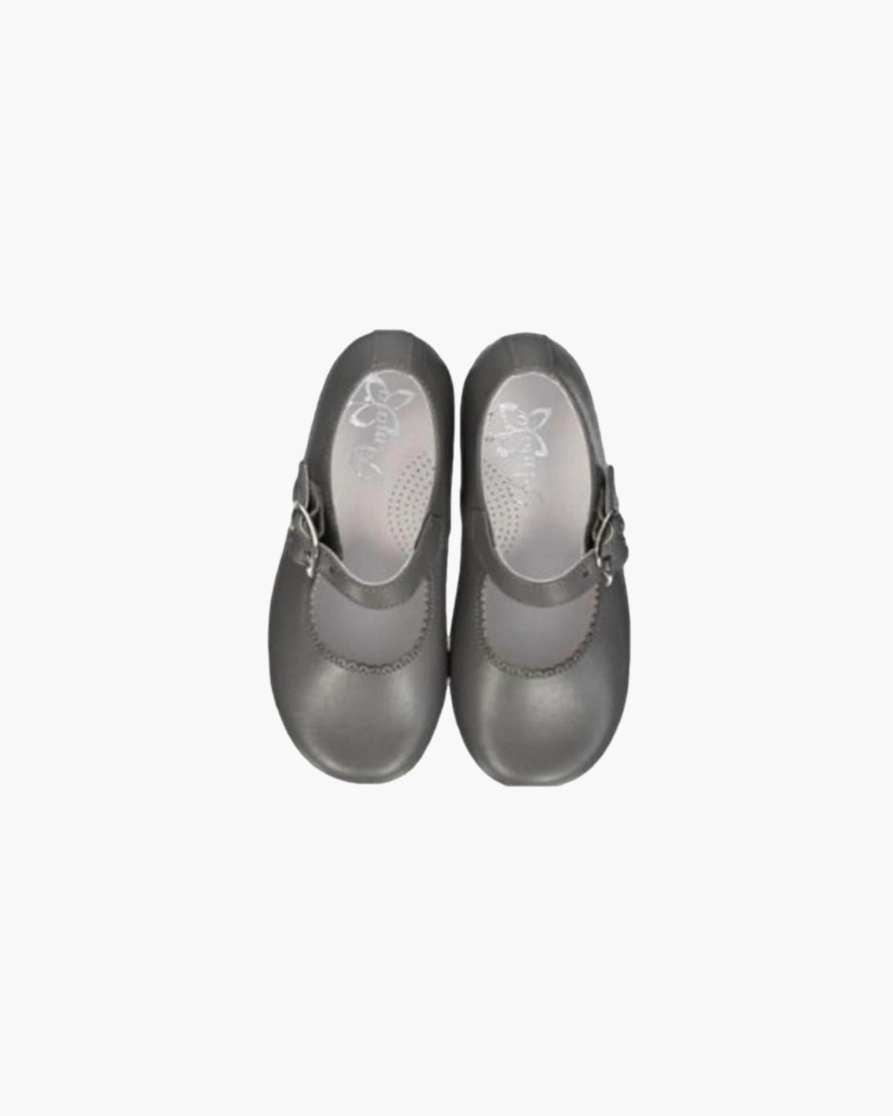 Mary Jane Girl Shoes Grey