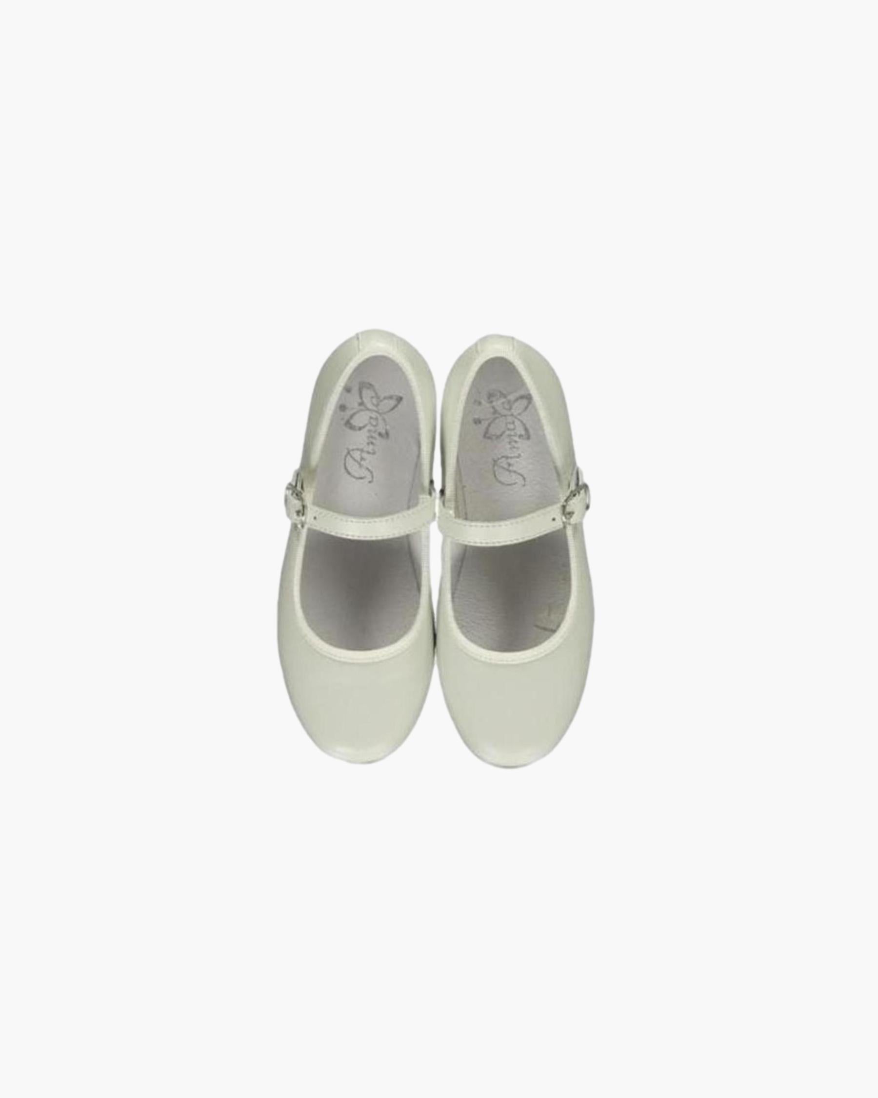 Mary Jane Girl Shoes Ivory