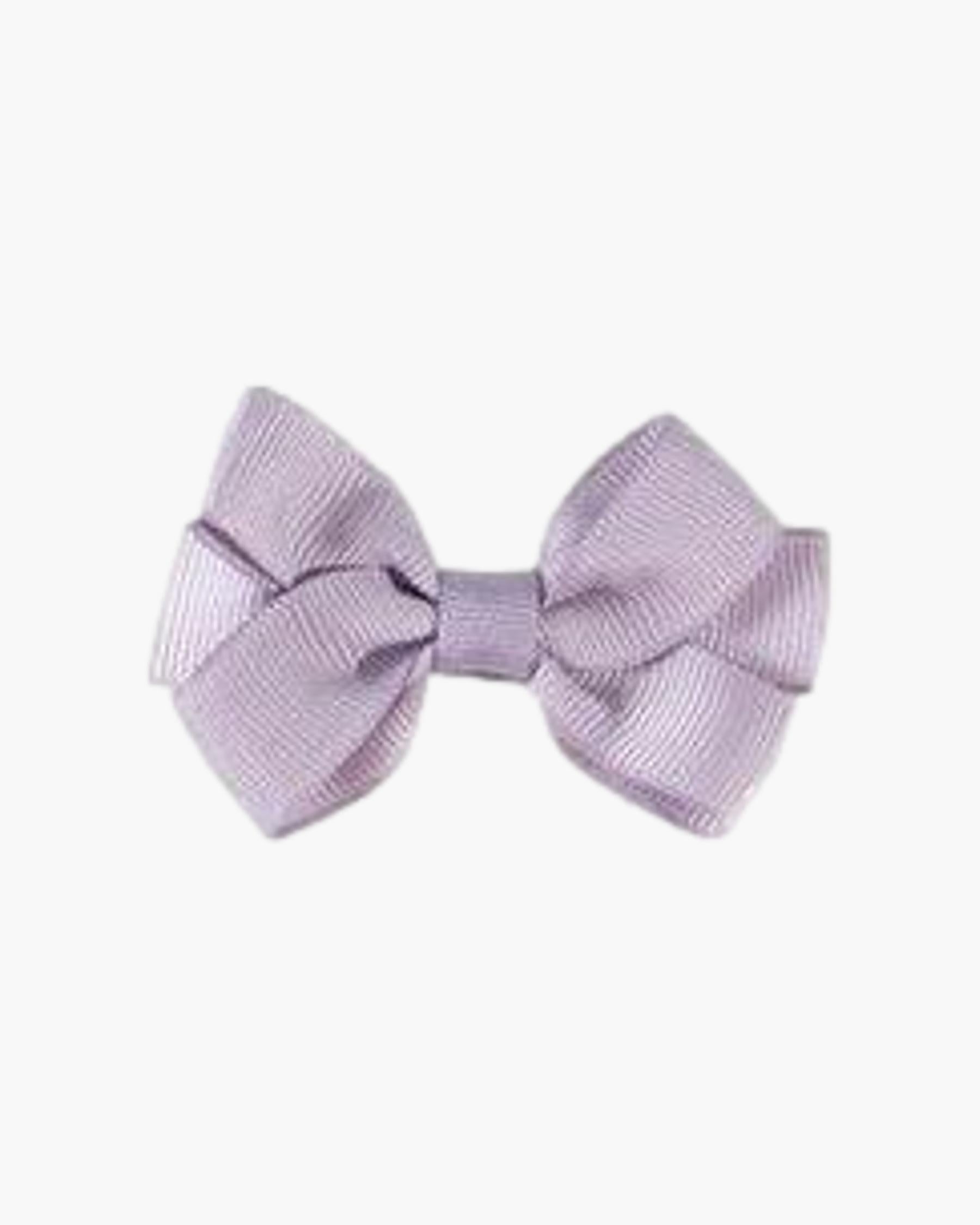 Medium Hair Bow Dusty Mauve
