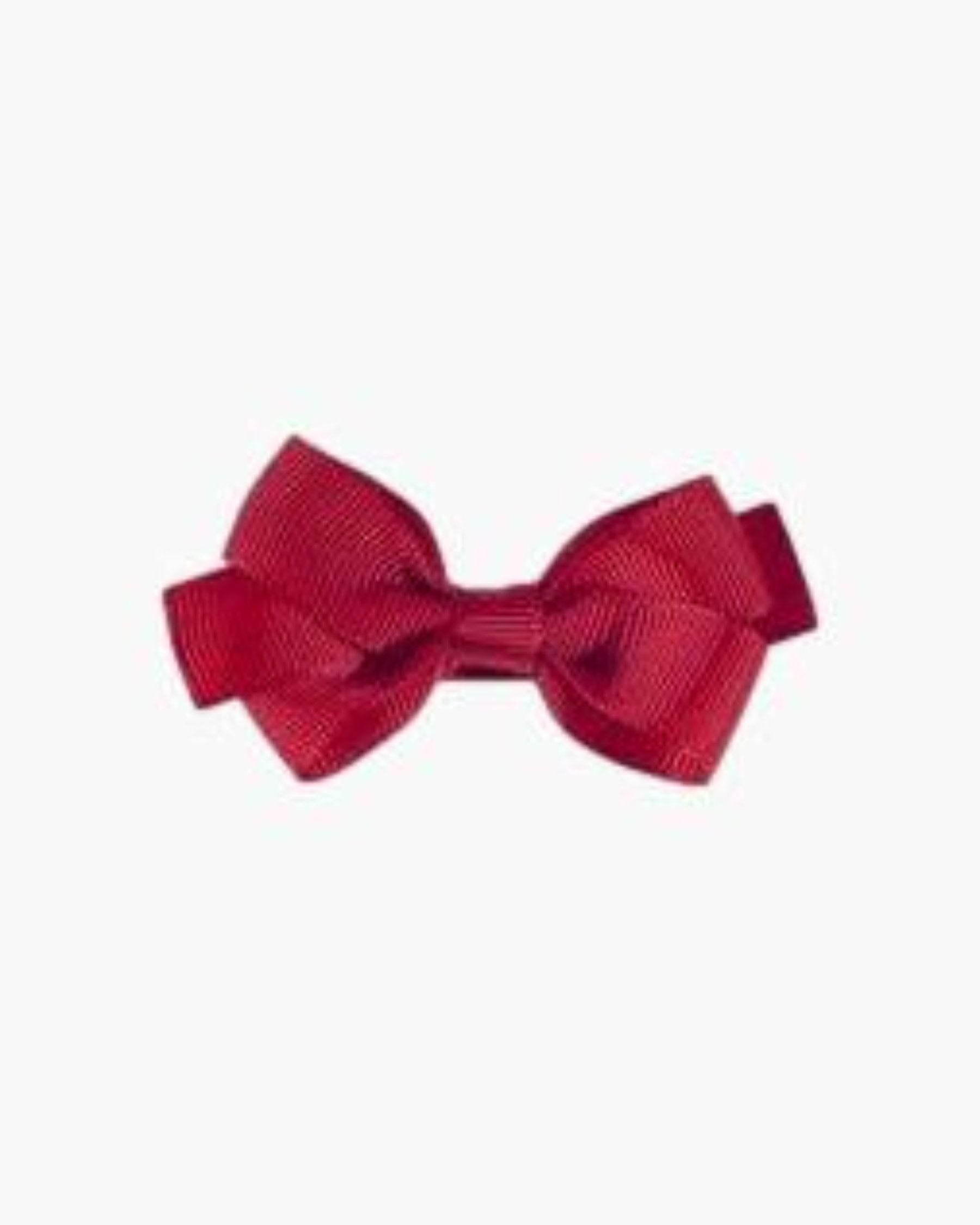 Medium Hair Bow Red