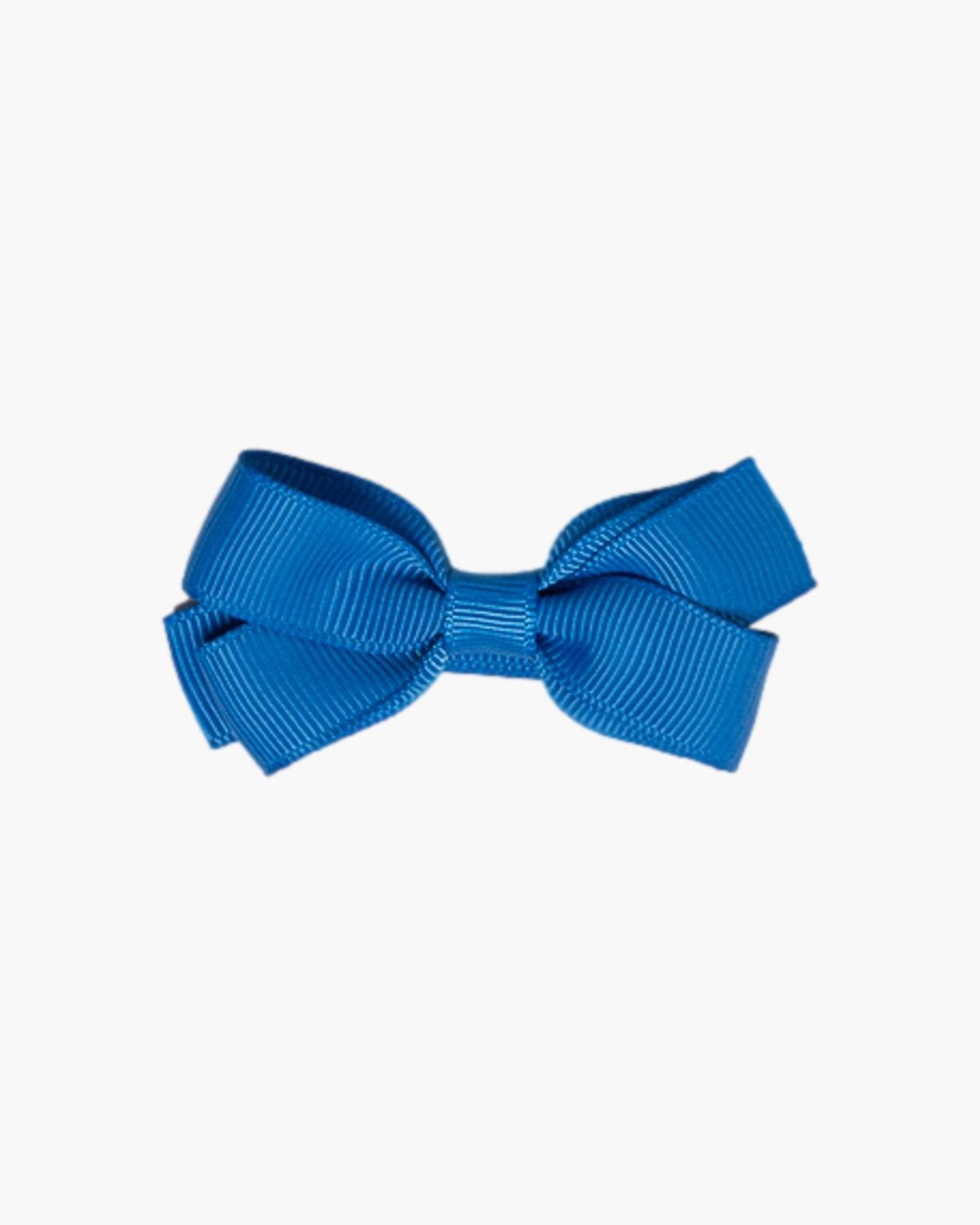Medium Hair Bow Royal Blue