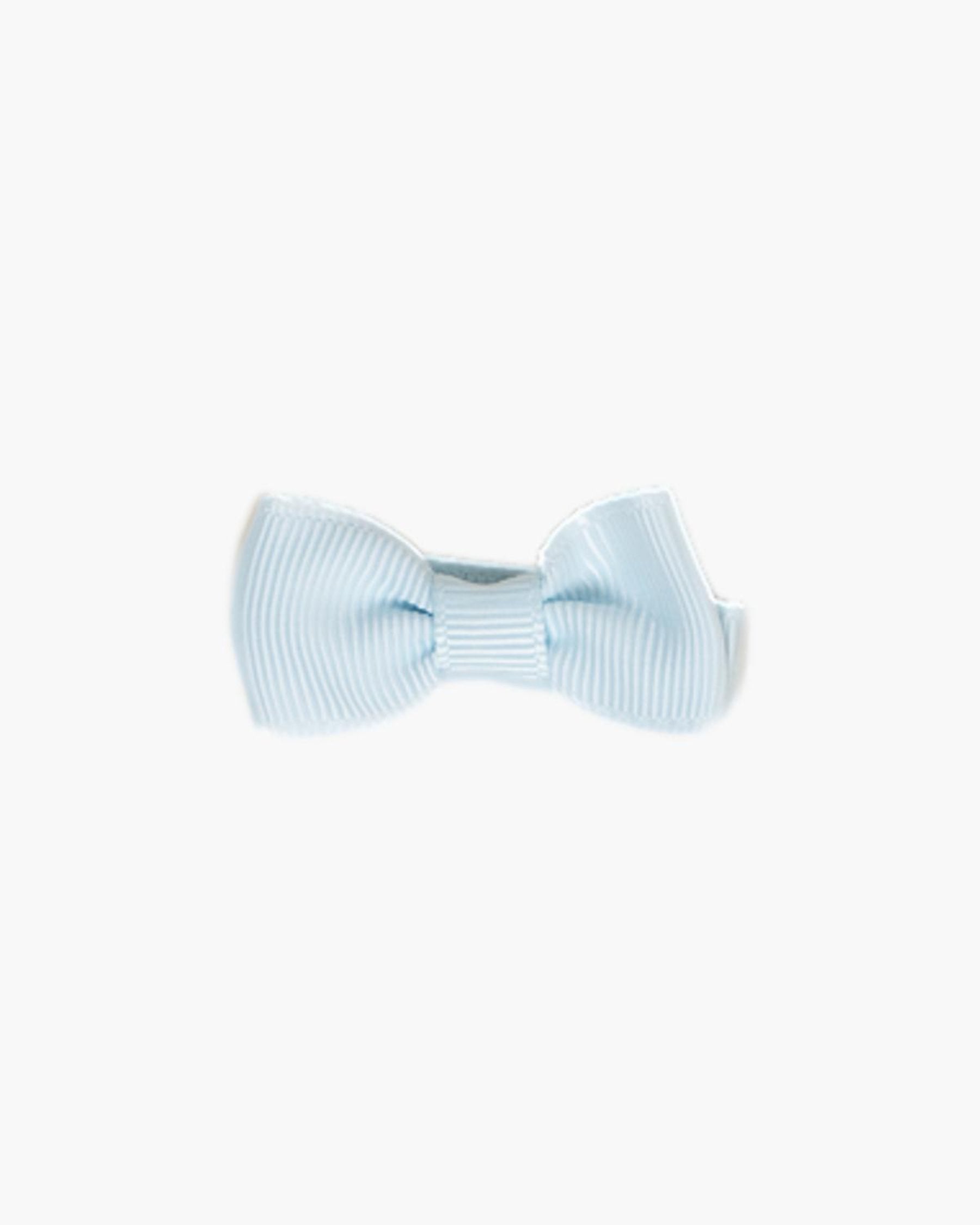 Small Hair Bow Baby Blue