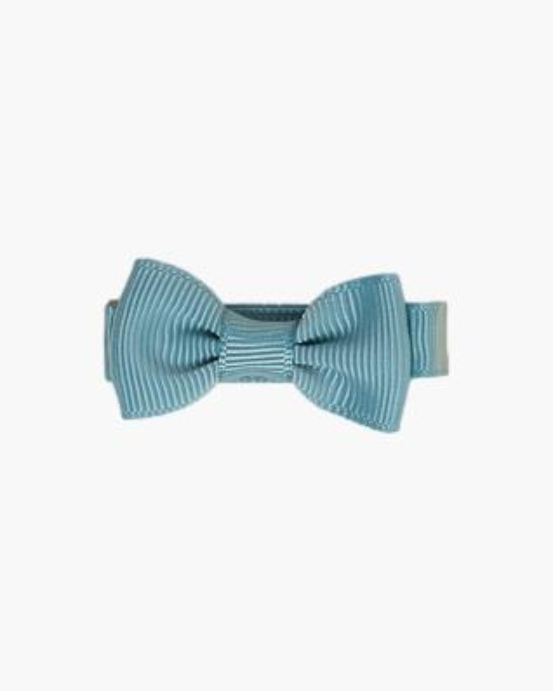 Small Hair Bow Nile Blue