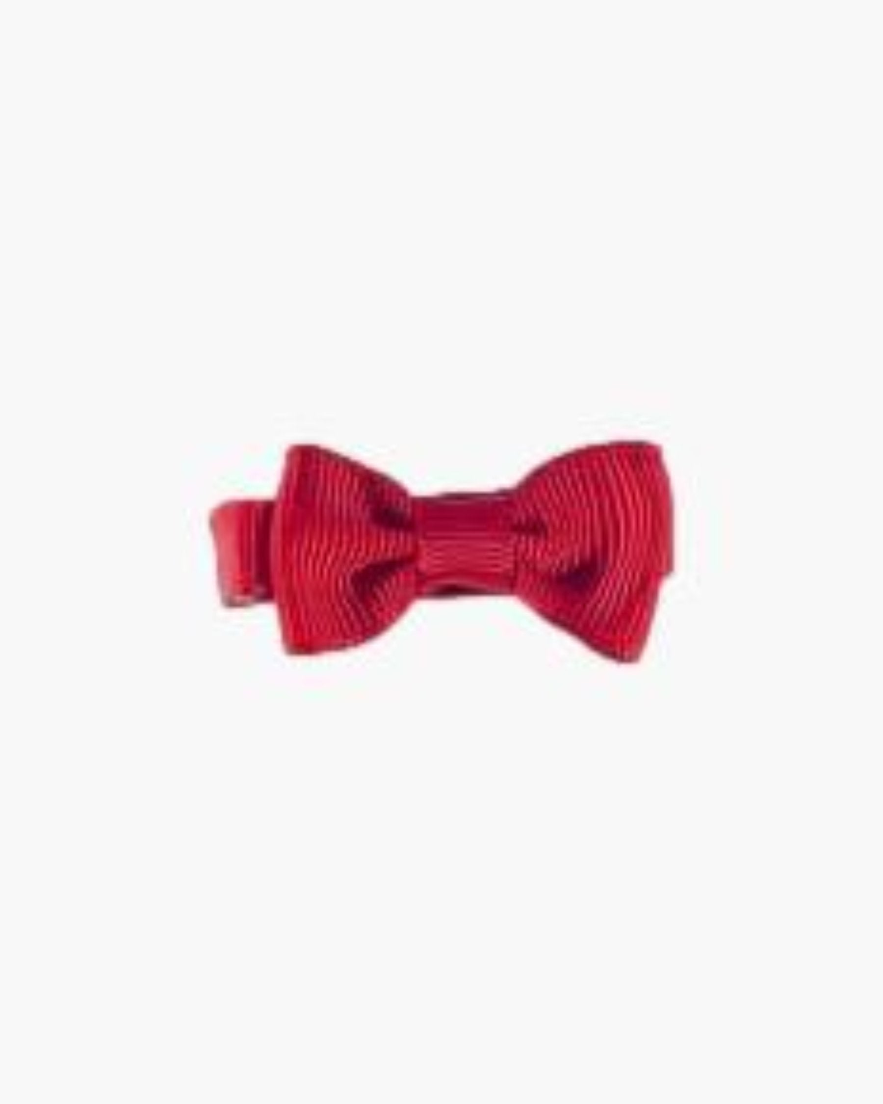 Small Hair Bow Red
