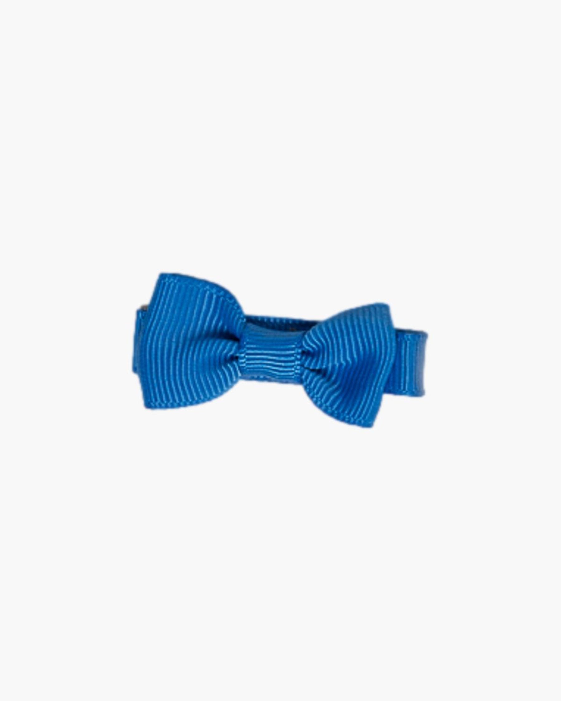 Small Hair Bow Royal Blue