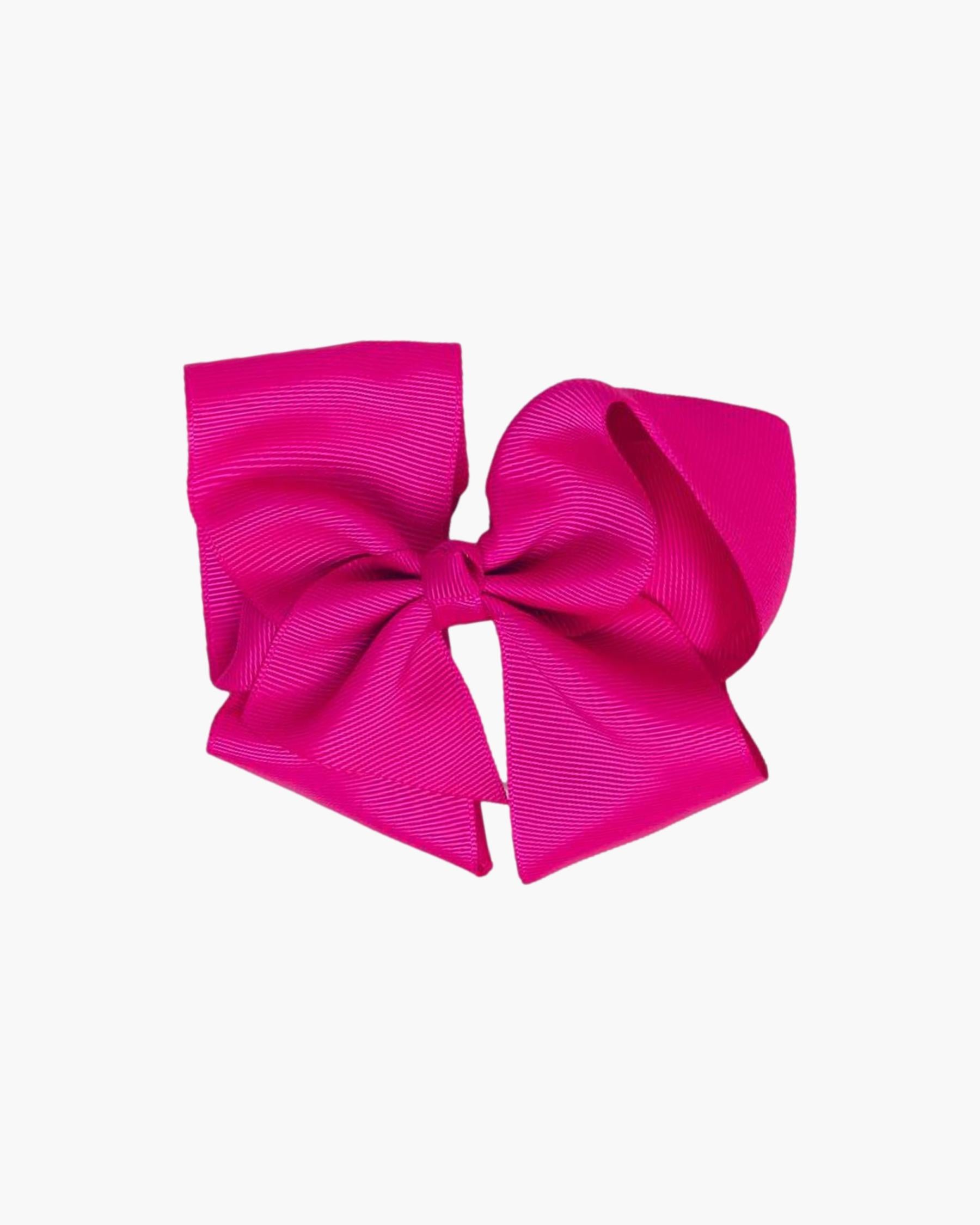 X-Large Hair Bow Fuchsia