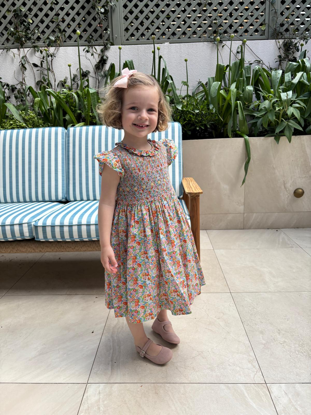 Falbala Dress Multico Liberty