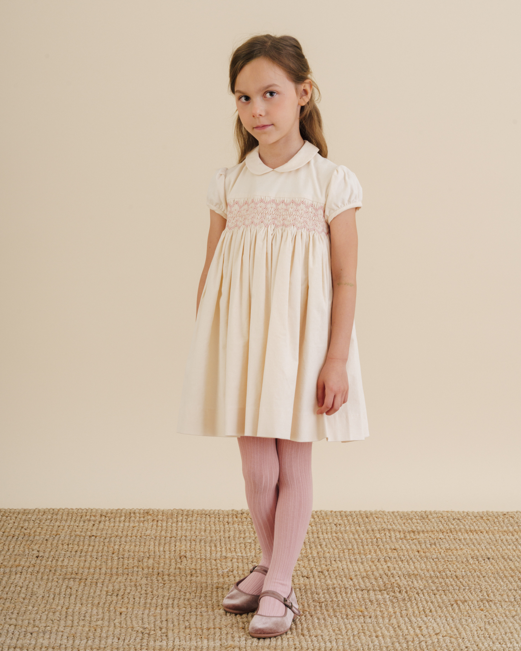 Melly Dress Rice Corduroy