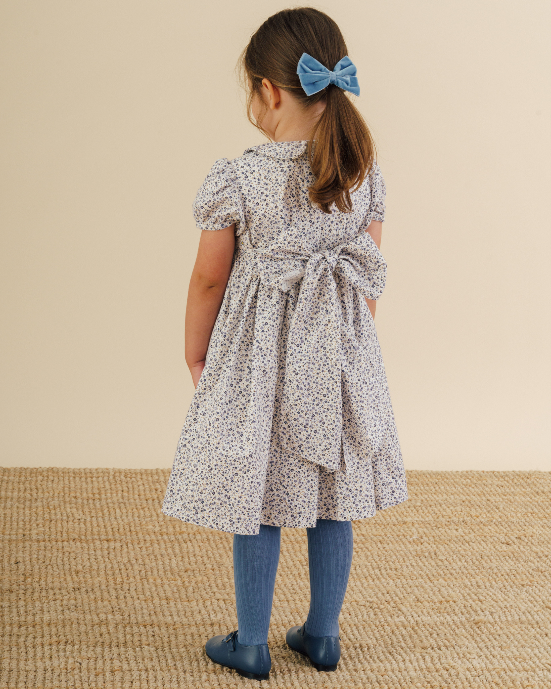 Jujube Dress Navy/Yellow Floral