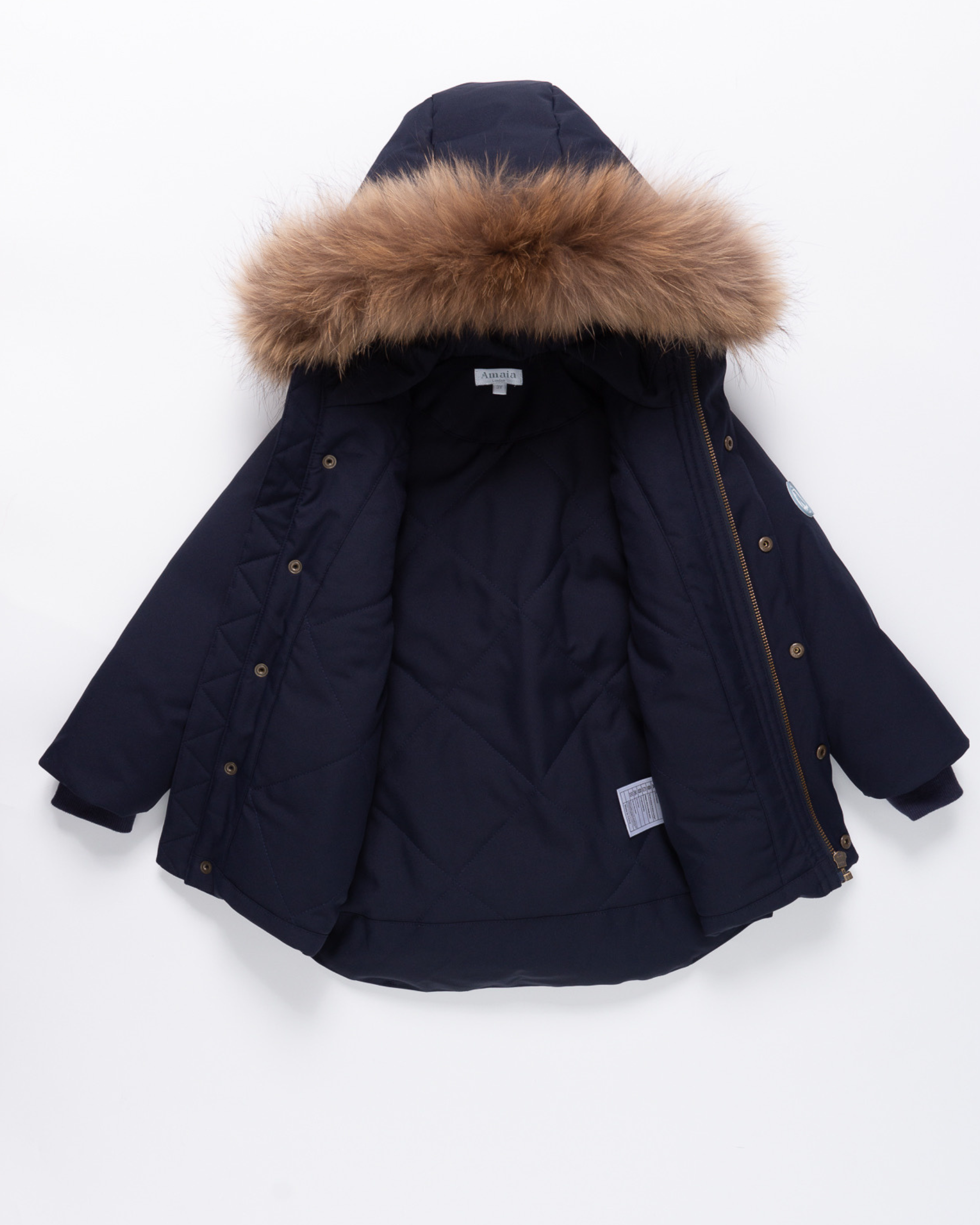 Alastair Navy Down Jacket