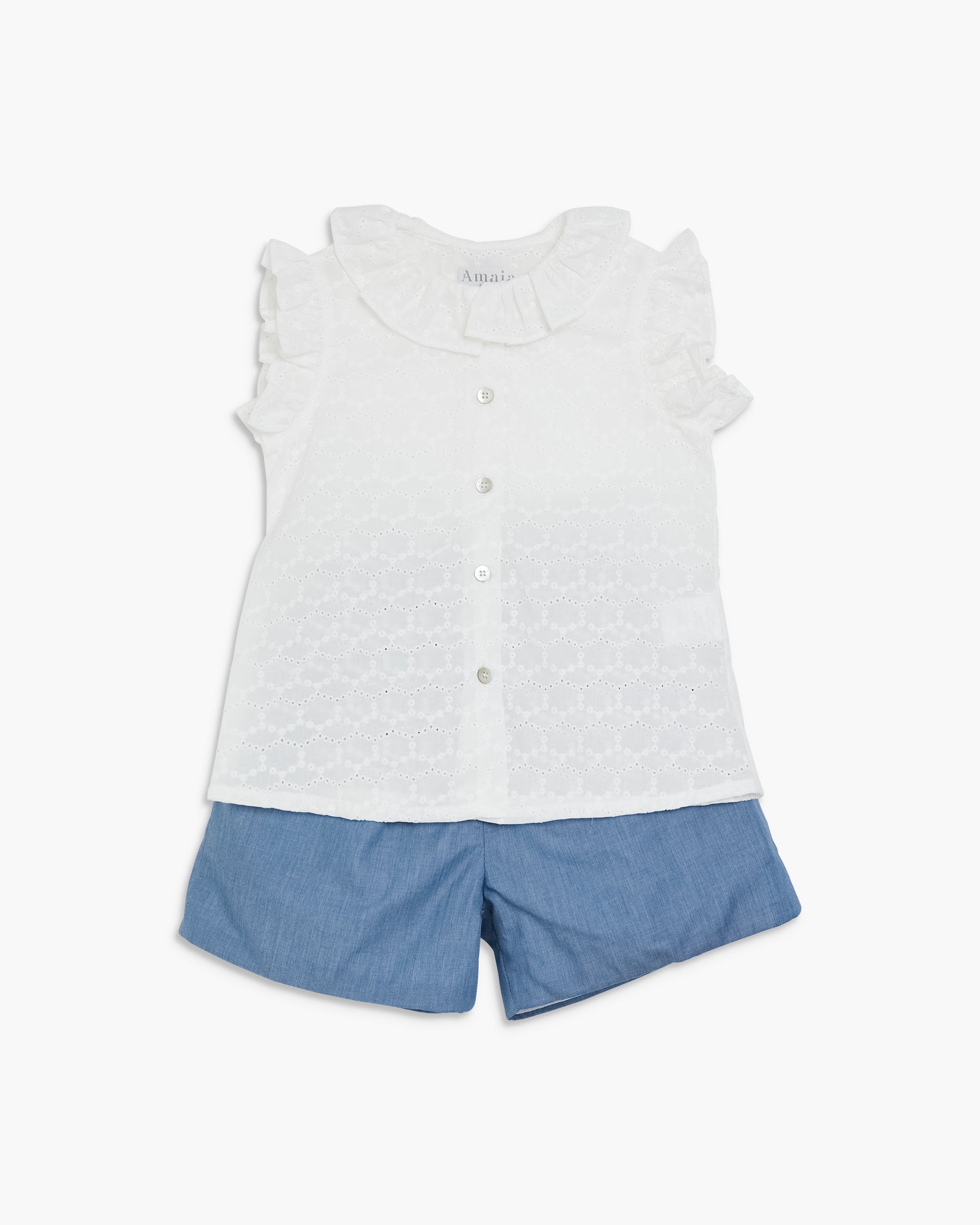 Freesia Short Chambray