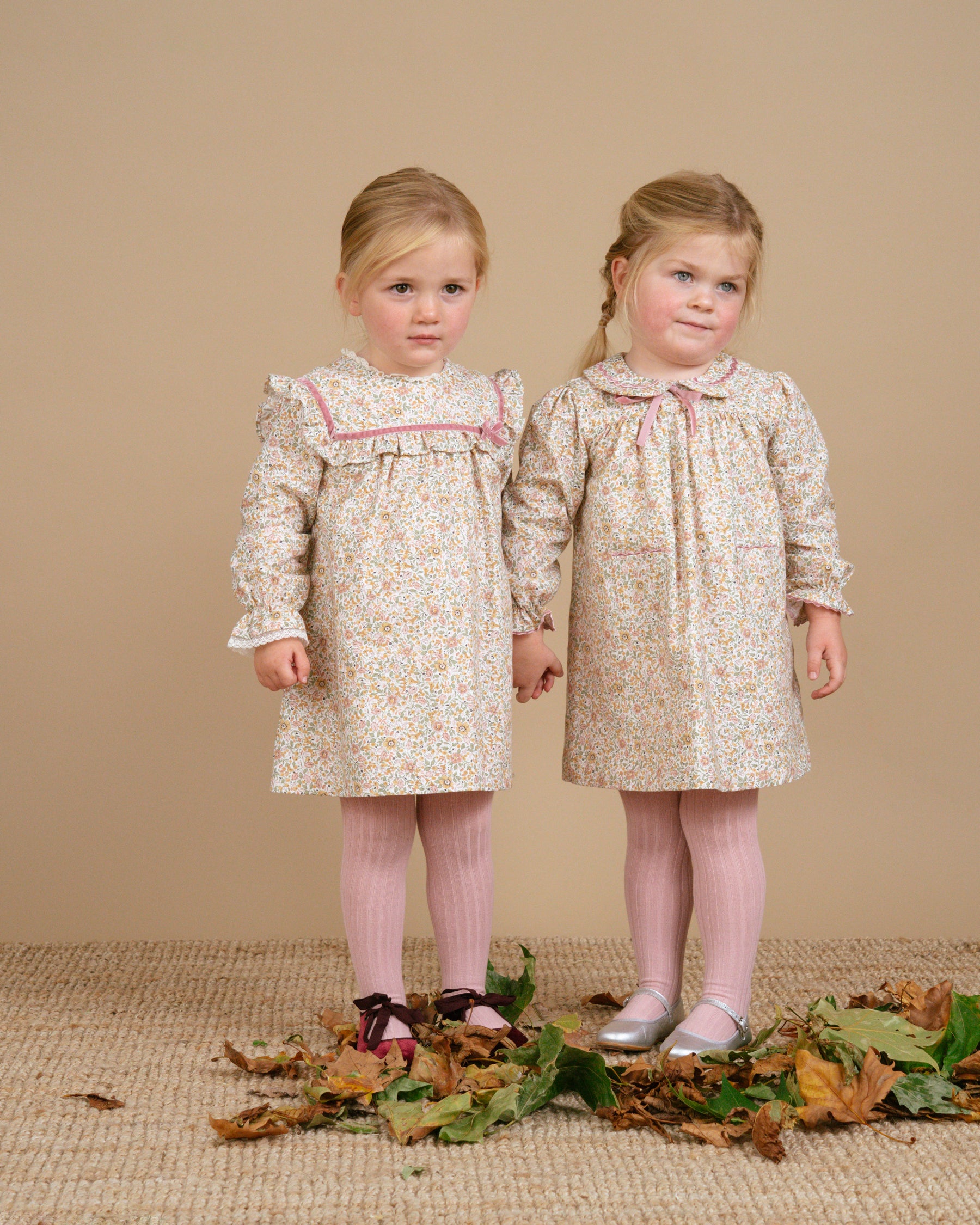 Leela Dress Pink/Green Floral