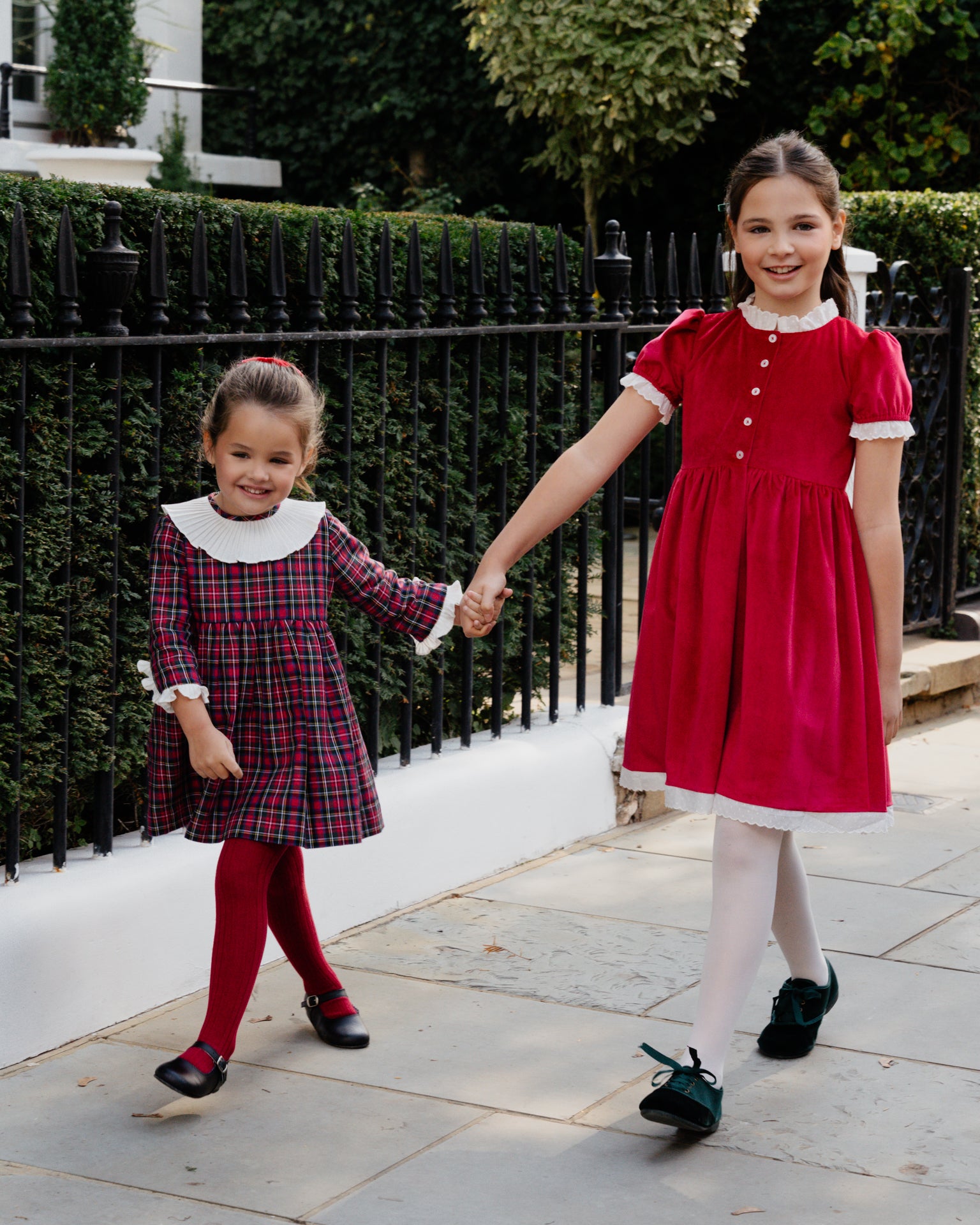 Carole Dress Bright Red