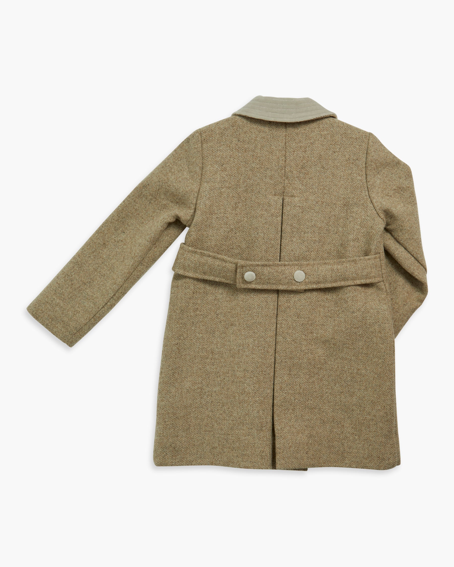 Tweed Classic Coat Sand