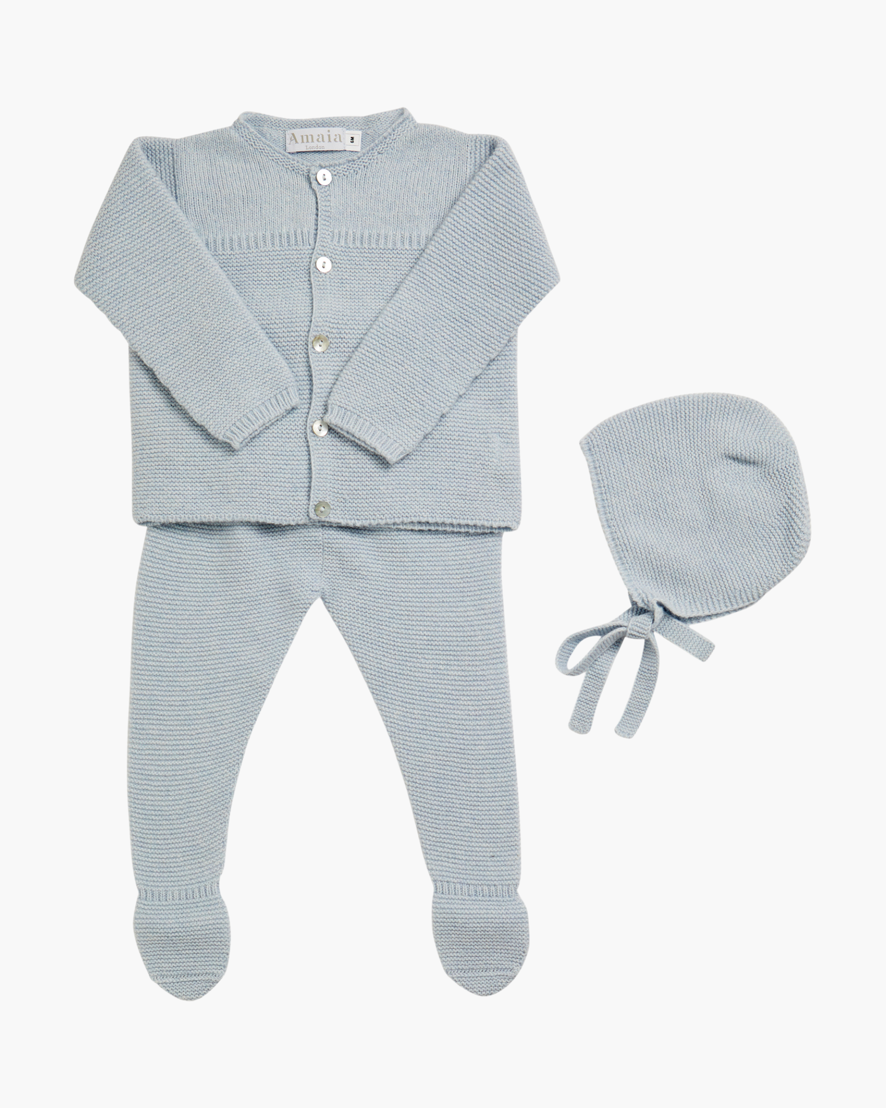 Evie Baby Cardigan Blue