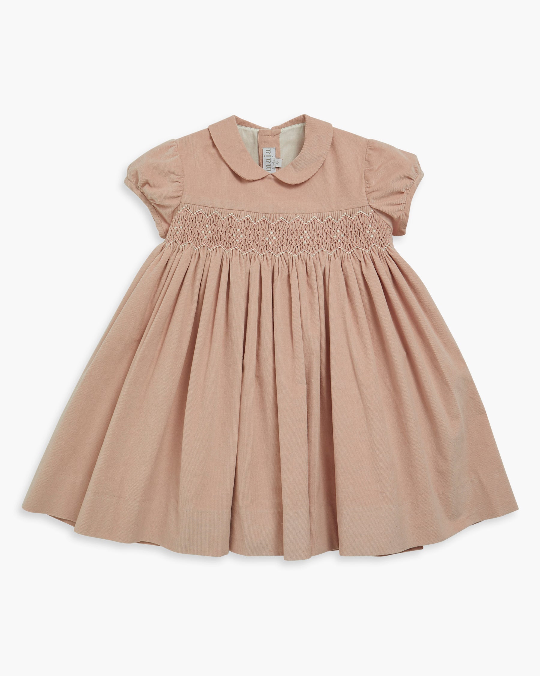 Melly Dress Pink Corduroy