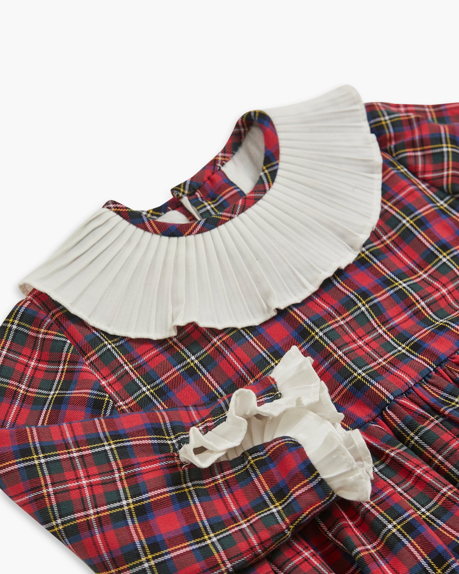 Pompadour Dress Red Tartan