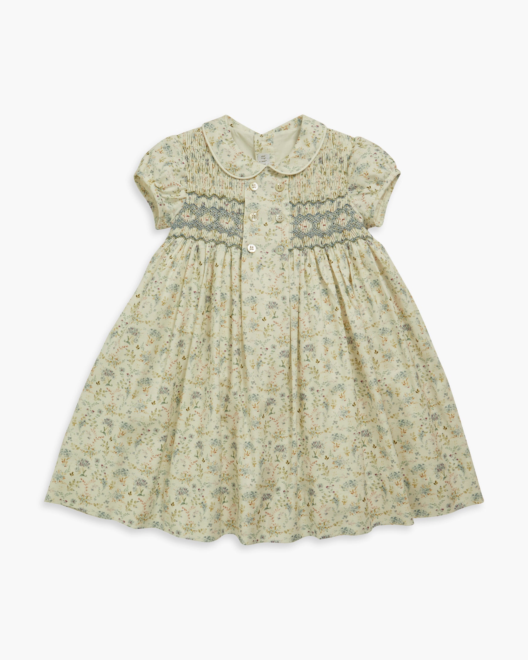 Shirley Dress Blue Floral