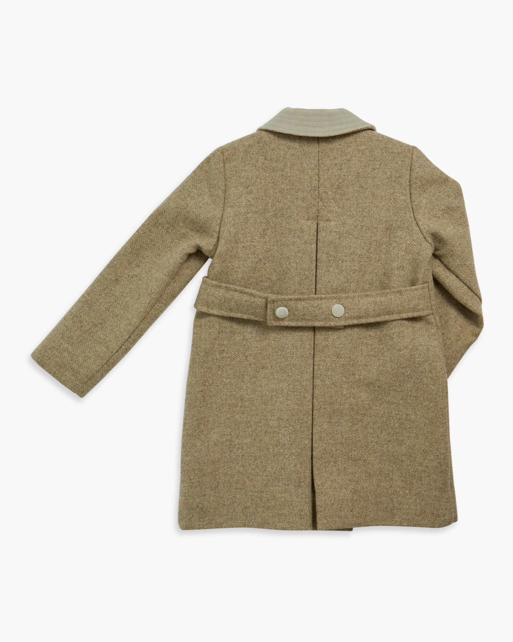 Tweed Classic Coat Sand