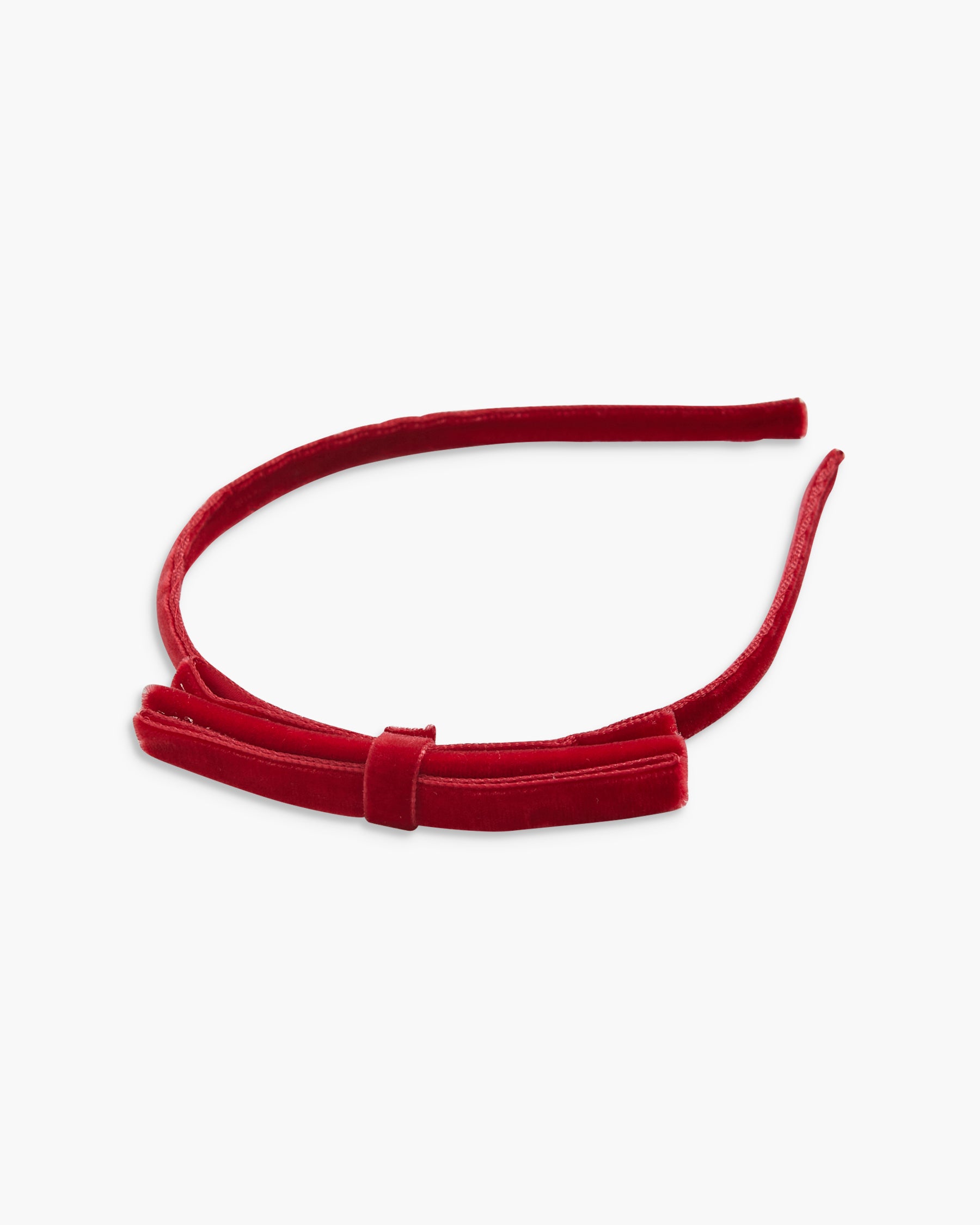 Velvet Headband Scarlet