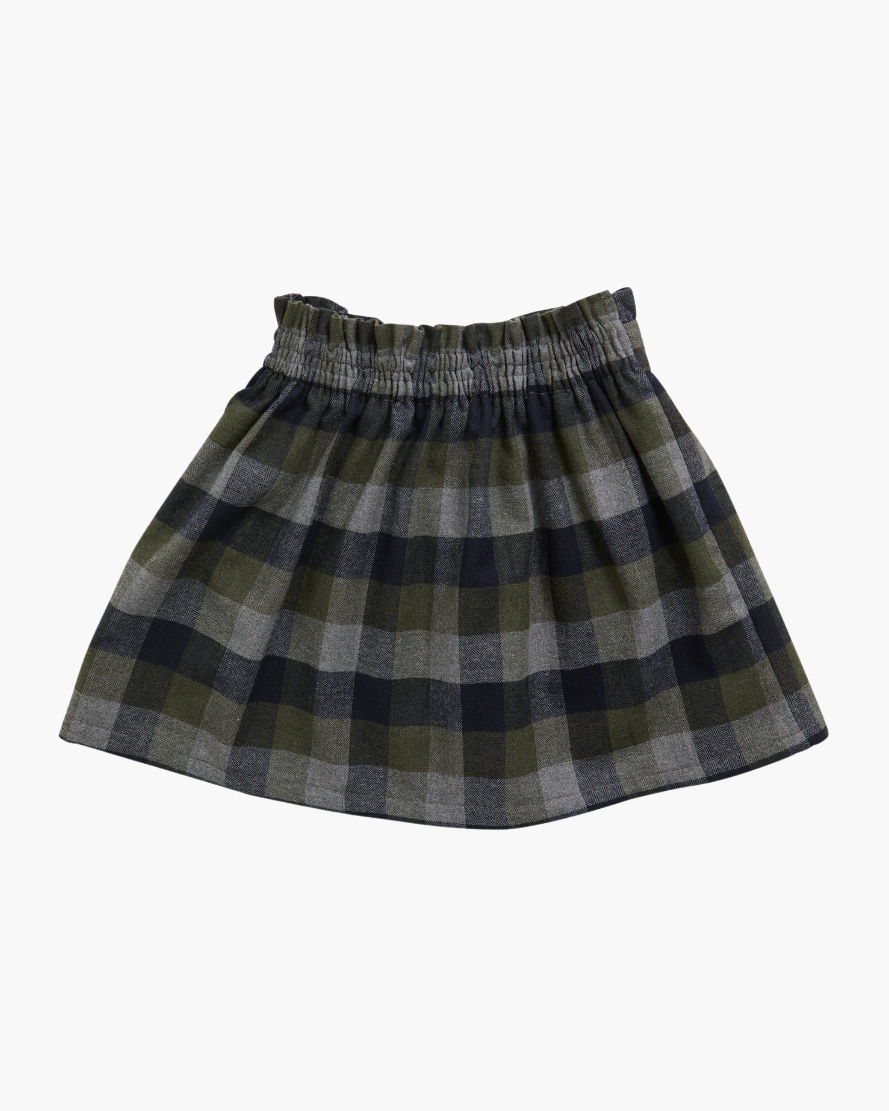 Viana Skirt Navy Tartan