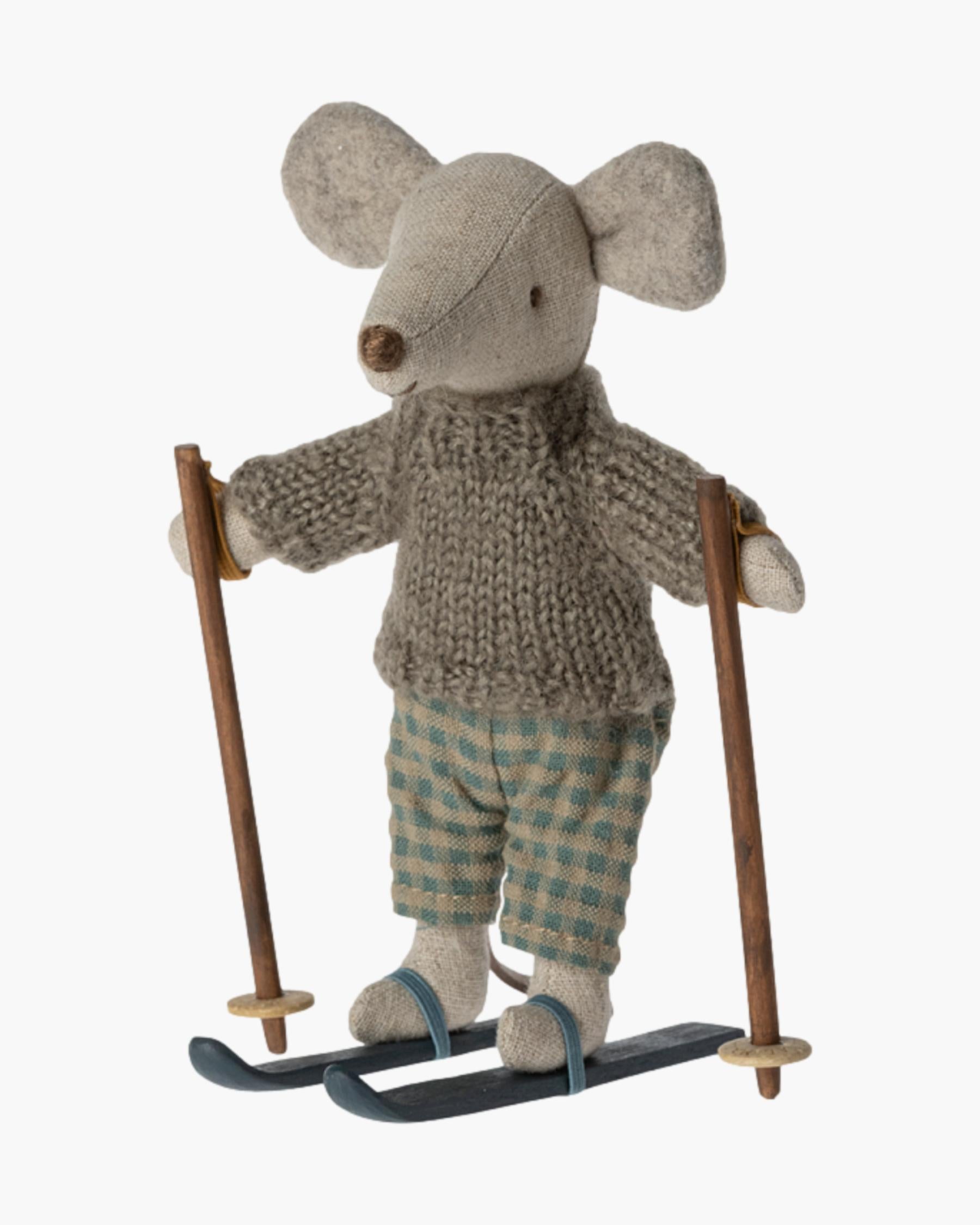 Winter Mouse With Ski Set, Big Brother