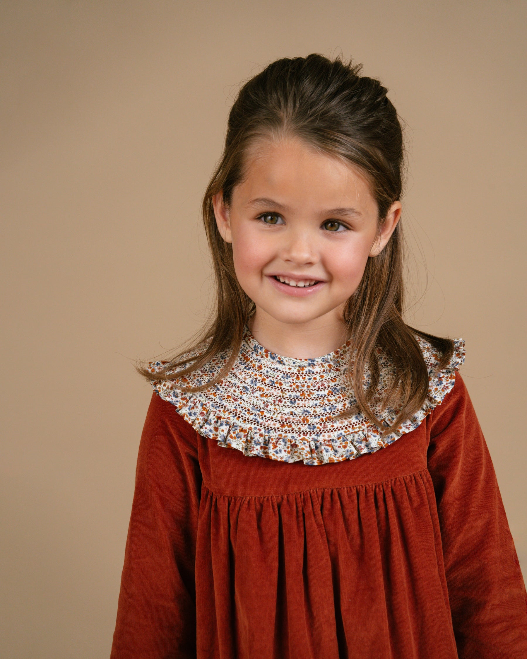 Colombe Dress Orange Babycord