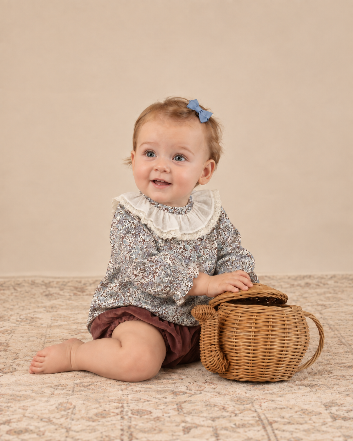 Bloom Bloomer Plum Babycord