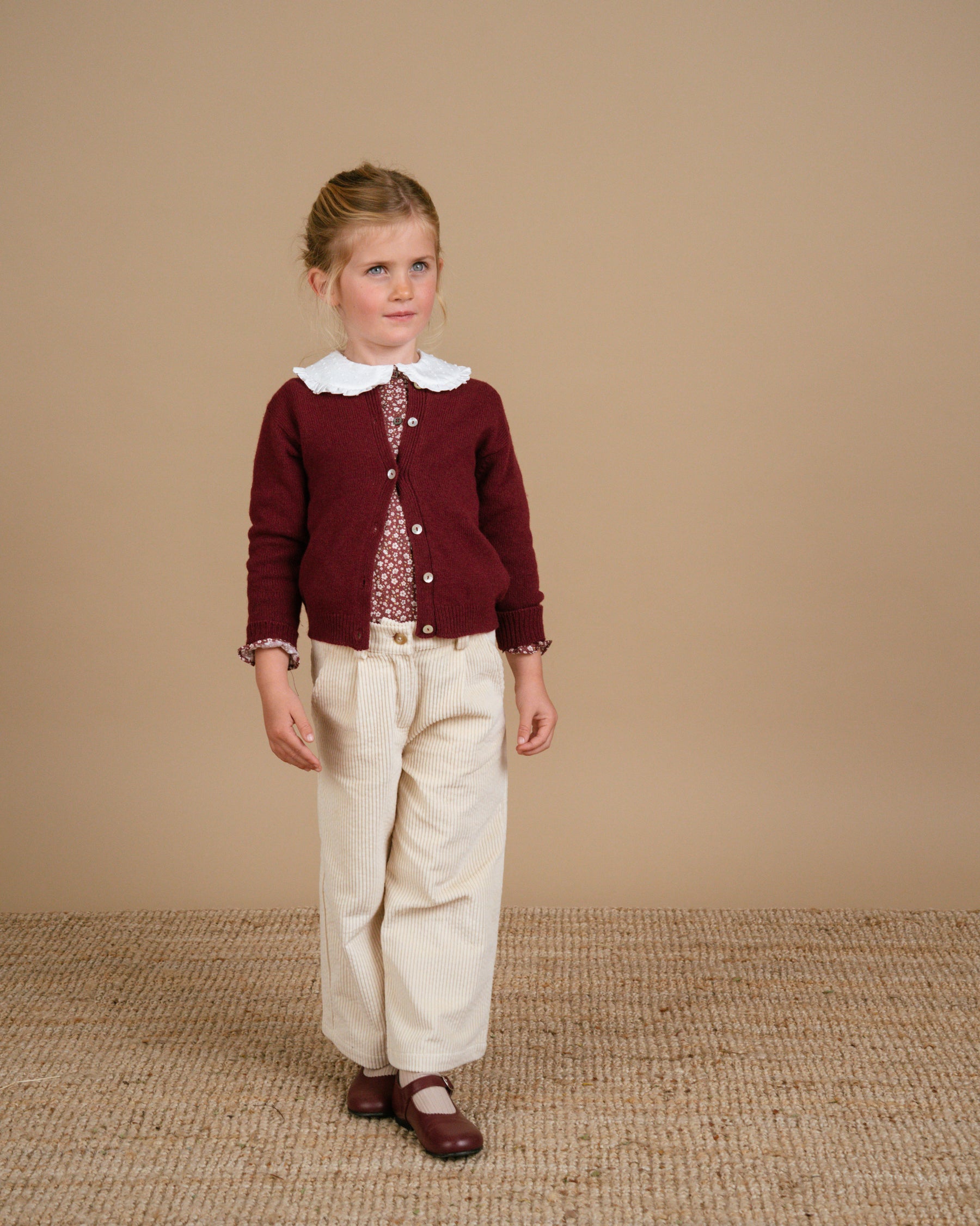 Gaya Blouse Burgundy Floral