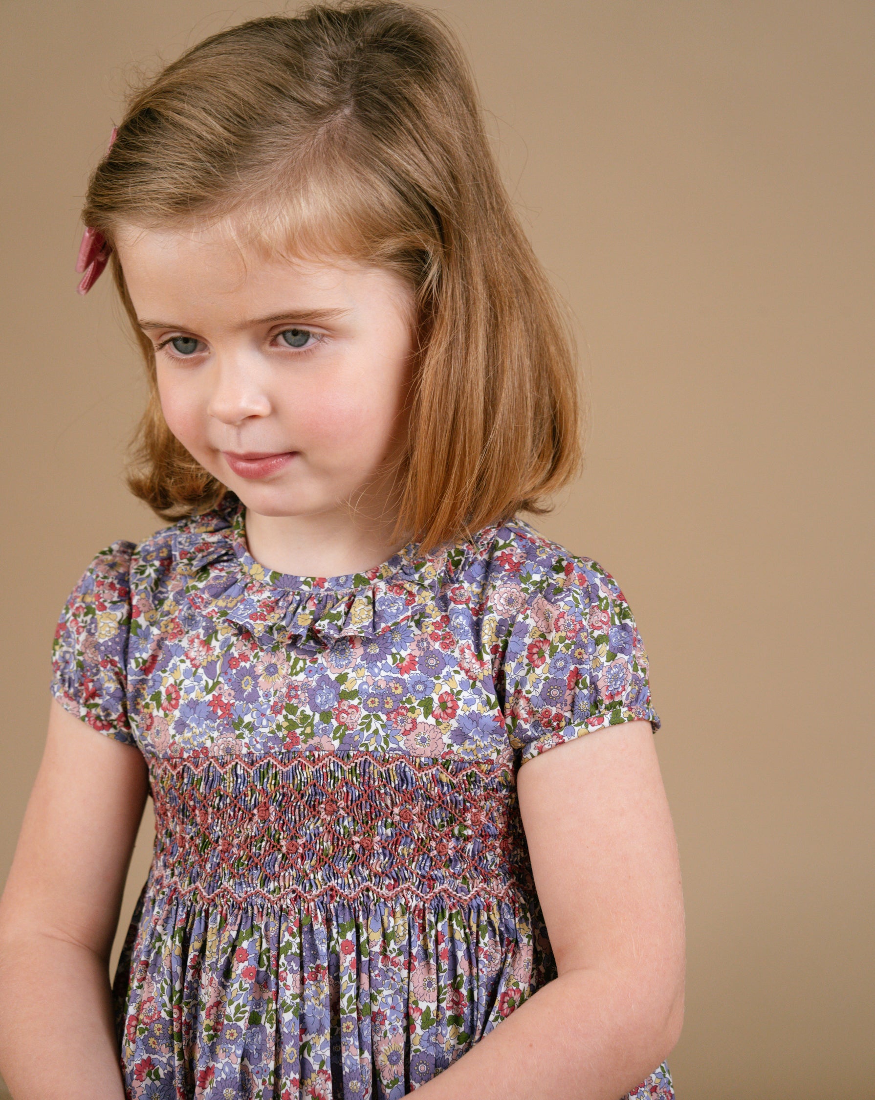 Moohren Dress Green/Pink Liberty