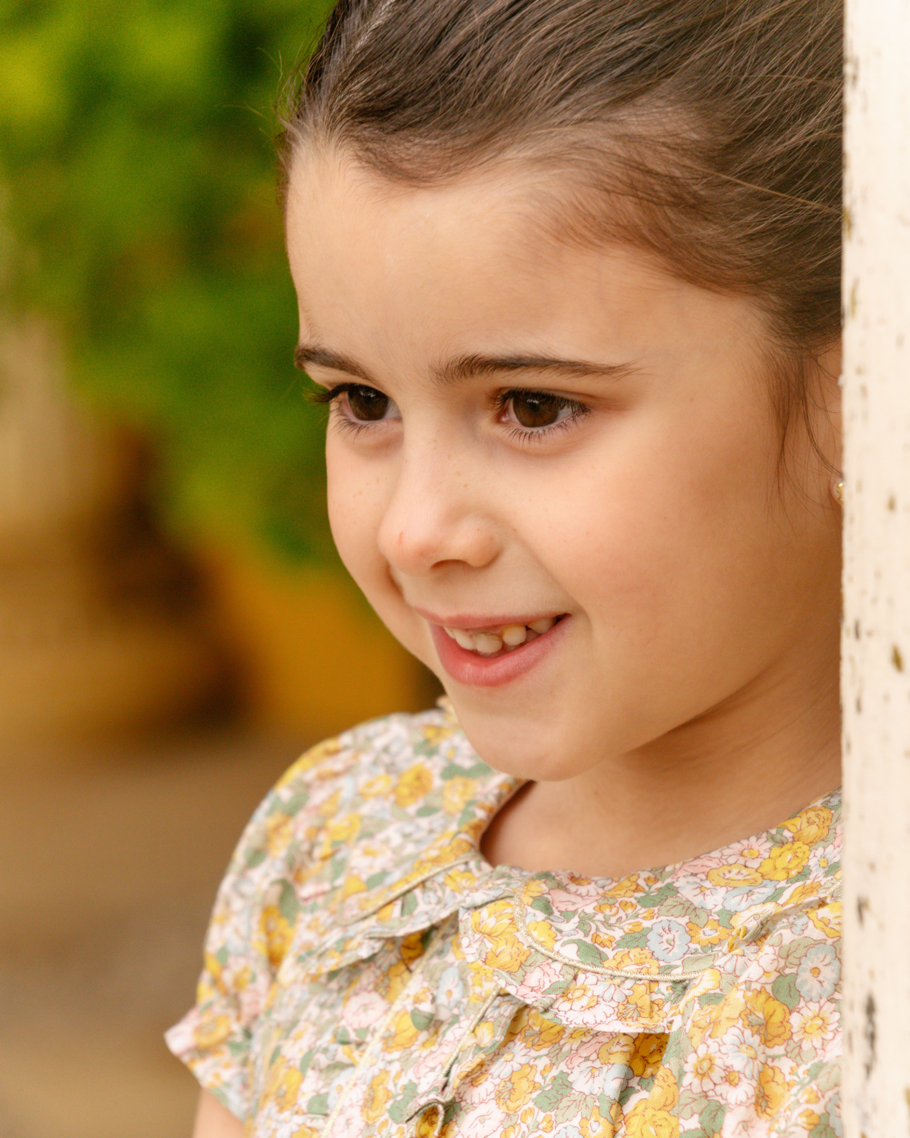 Juliet Dress Yellow Green Liberty