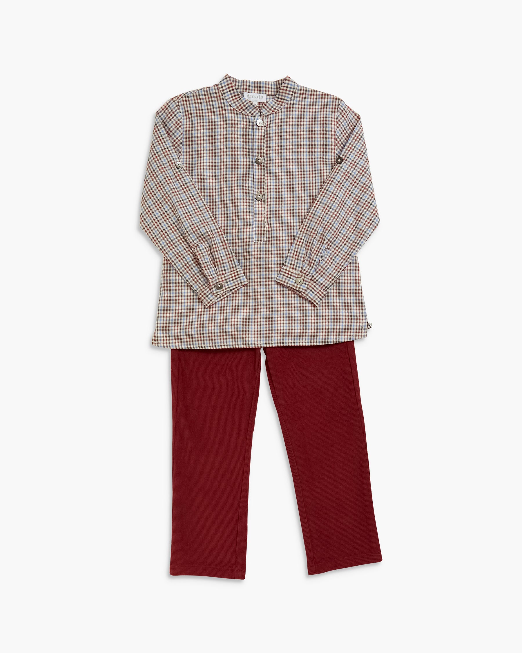 Theodore Pants Red Corduroy