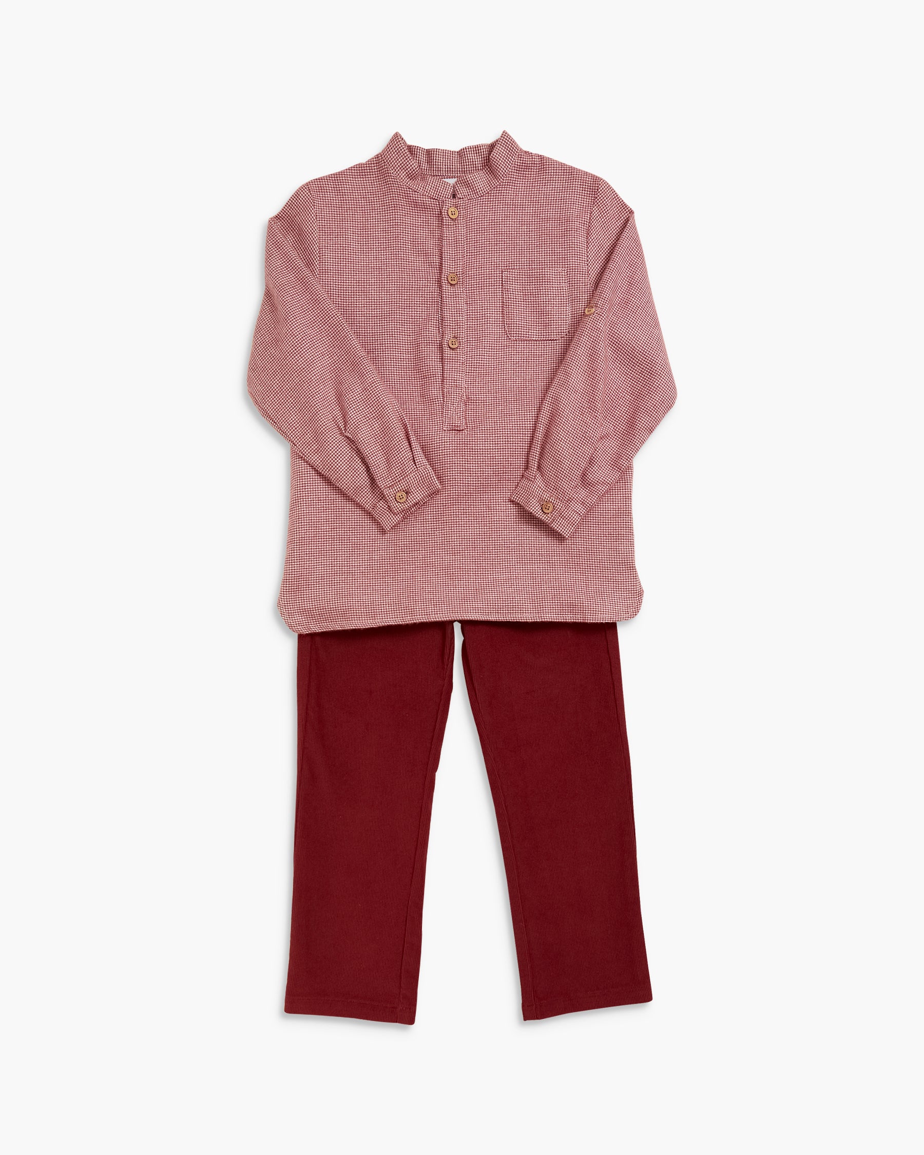 Theodore Pants Red Corduroy