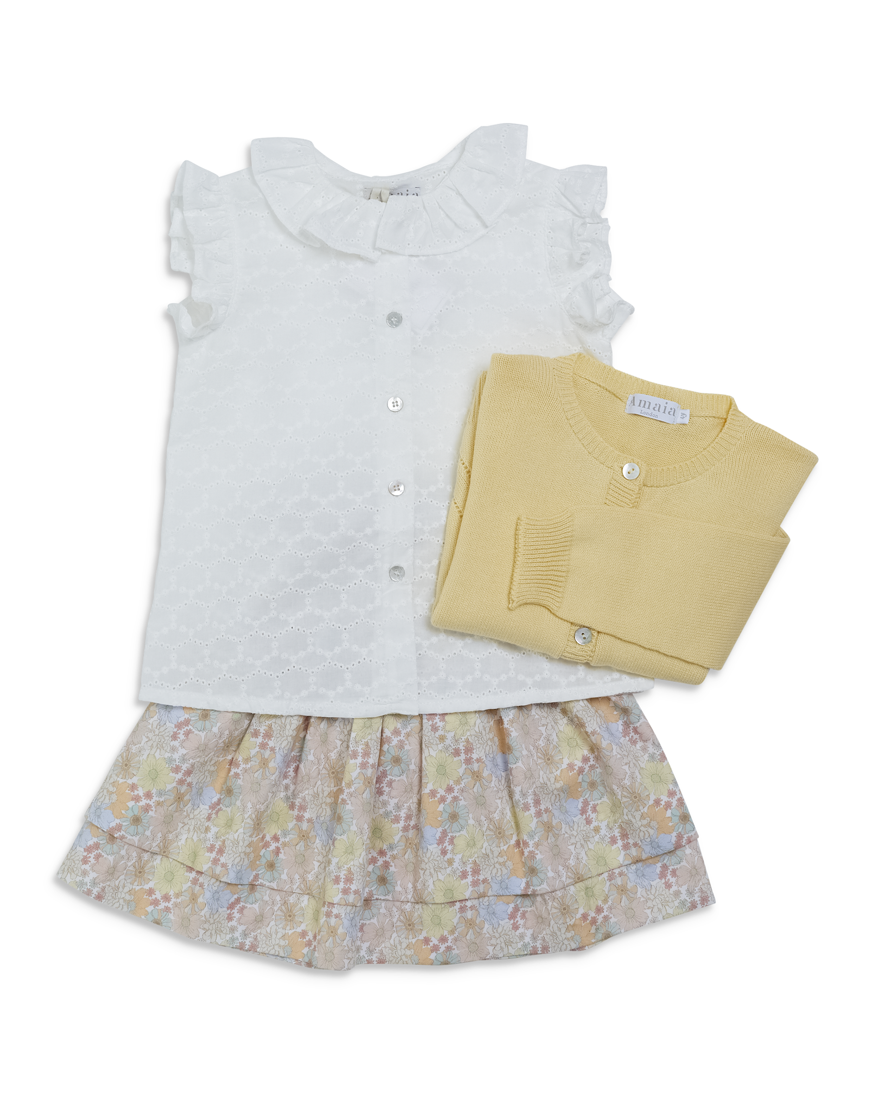 Patty Cardigan Yellow