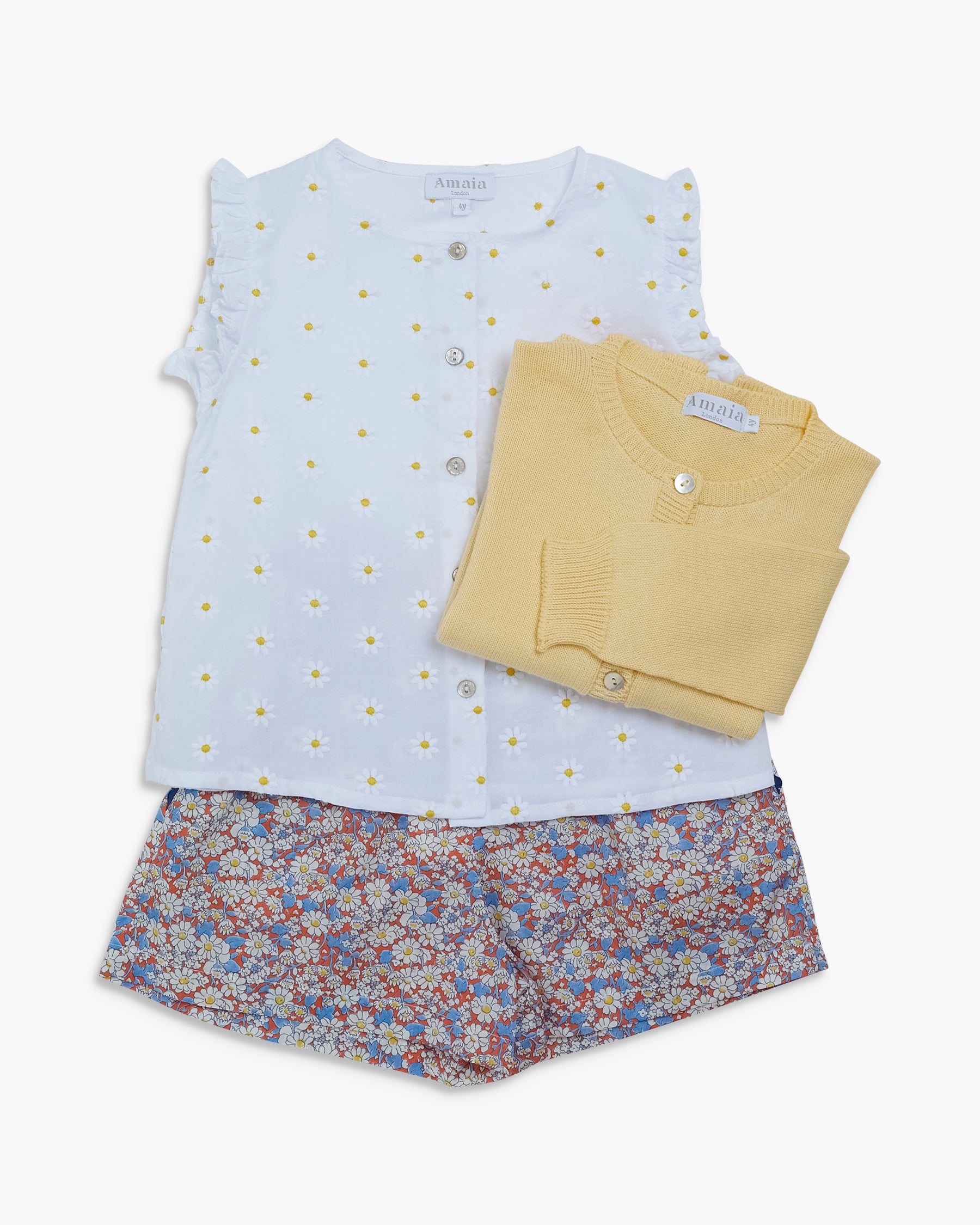 Patty Cardigan Yellow